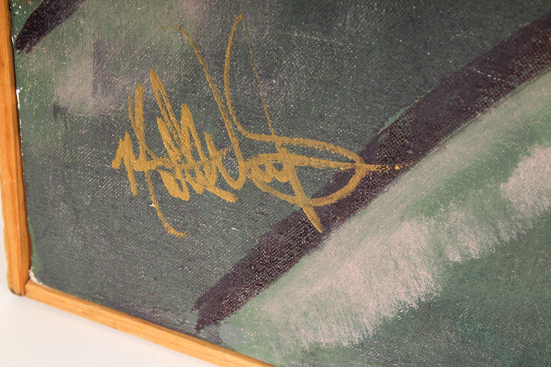 Oil Painting on Canvas by L.A. Fallis