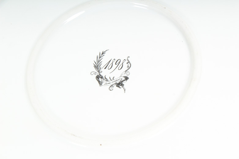 "1898 China Company" Victorian Style Cake Serving Set