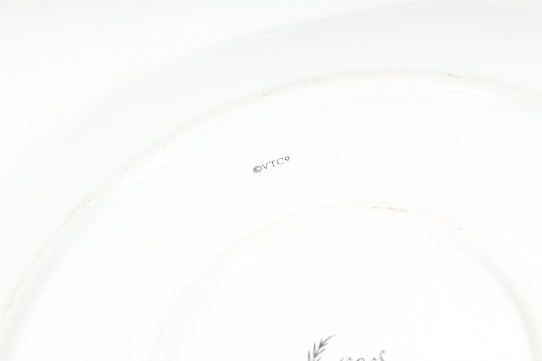 "1898 China Company" Victorian Style Cake Serving Set