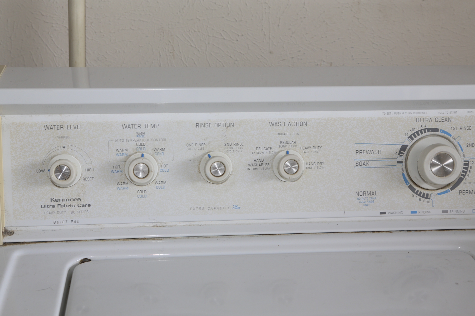 Kenmore Ultra Fabric Care Washing Machine