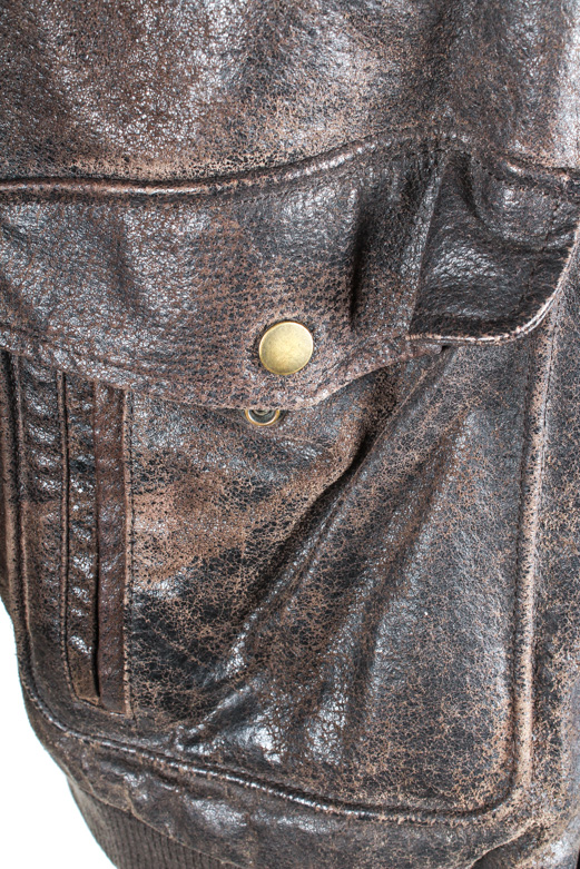 Messageries Aeriennes Leather Jacket