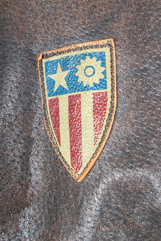 Messageries Aeriennes Leather Jacket