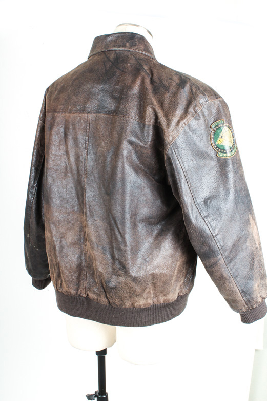 Messageries Aeriennes Leather Jacket
