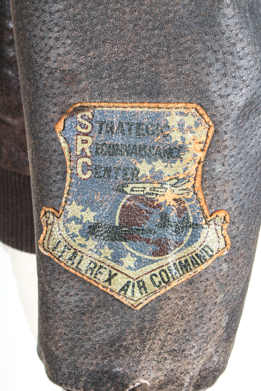 Messageries Aeriennes Leather Jacket