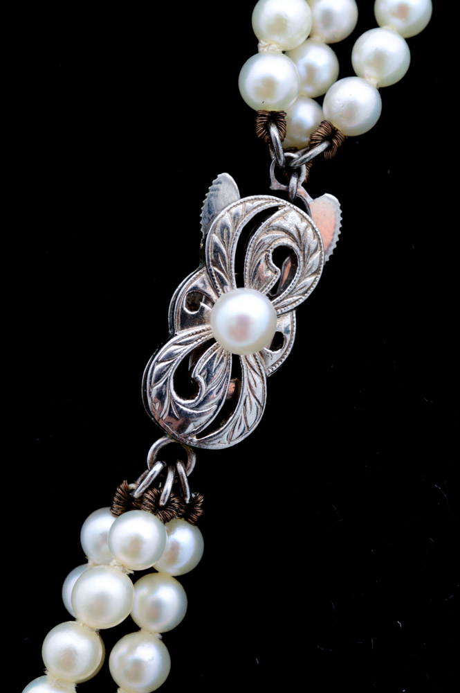 Mikimoto Twisted Pearl Strand