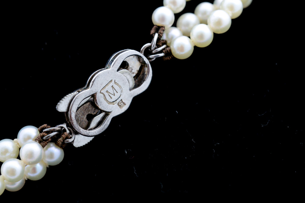 Mikimoto Twisted Pearl Strand