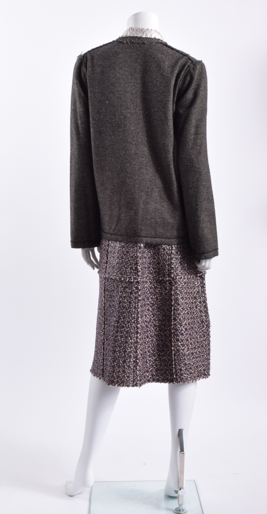 Tony Burch, Lanvin, and Komarov Outfit