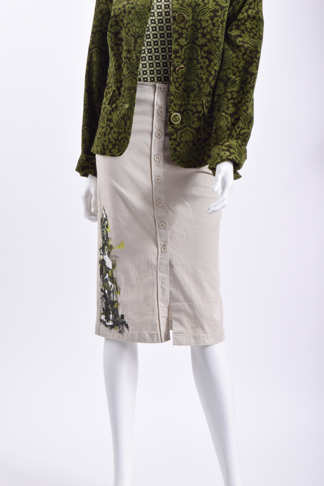 Prada, Susan Lawrence, and Pam McMahon Outfit