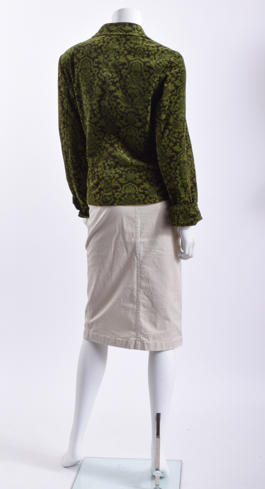 Prada, Susan Lawrence, and Pam McMahon Outfit