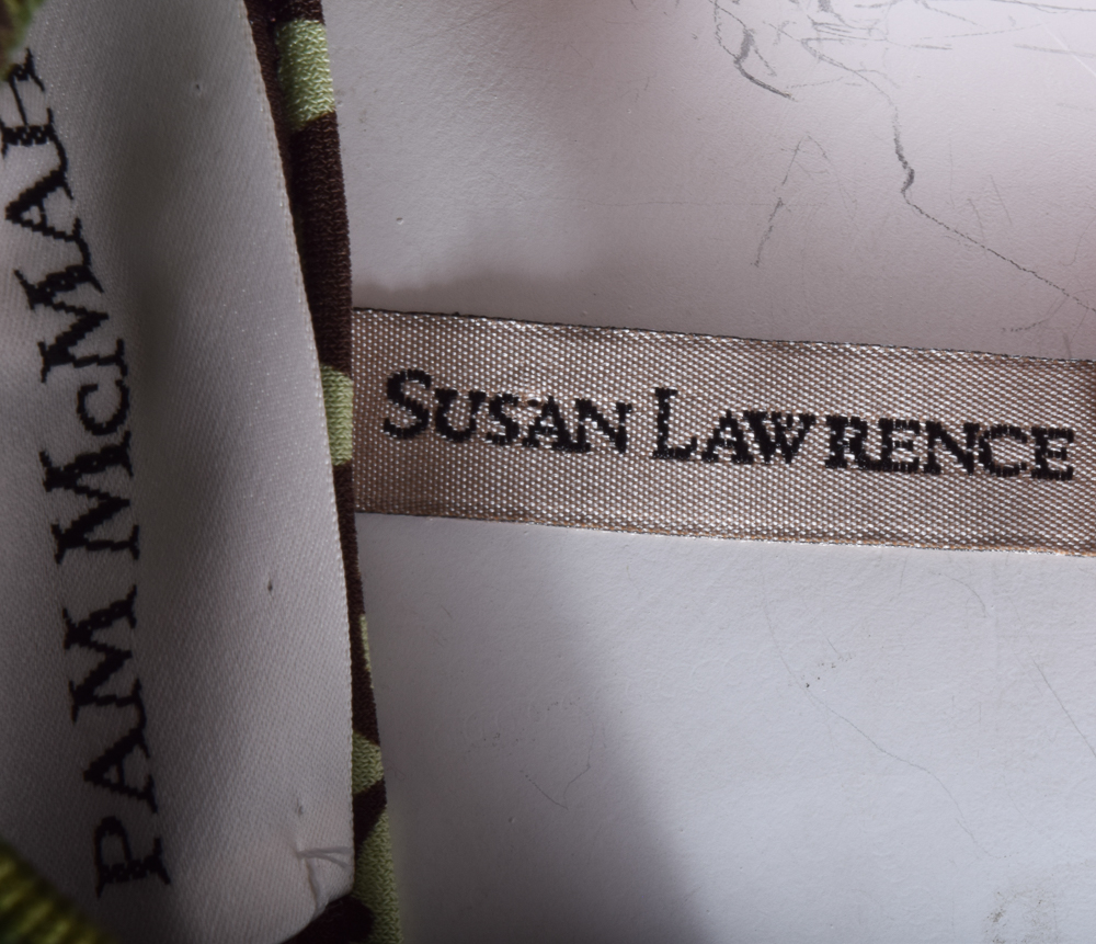 Prada, Susan Lawrence, and Pam McMahon Outfit