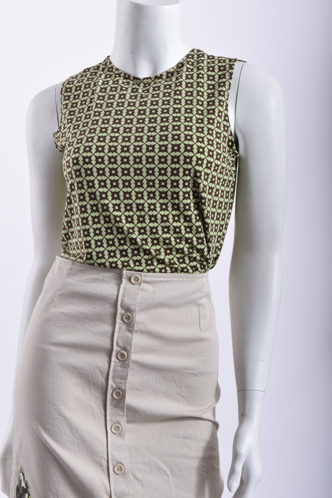 Prada, Susan Lawrence, and Pam McMahon Outfit