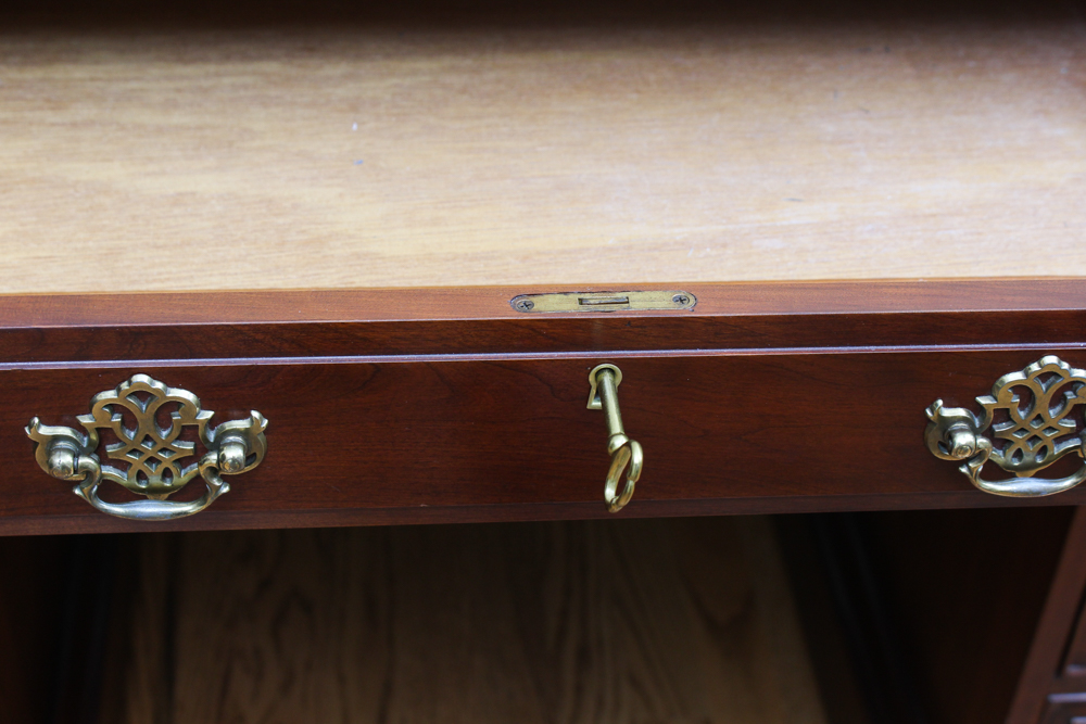 Cherry Knee-Hole Desk by Pennsylvania House