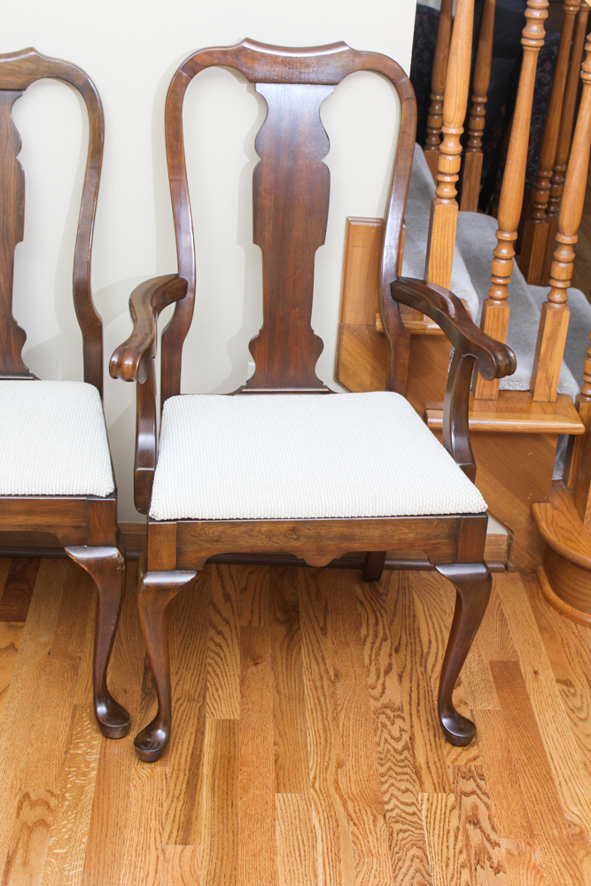 Six Queen Anne Style Dining Chairs by Pennsylvania House