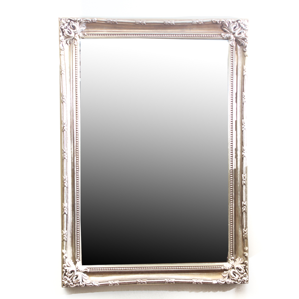 Wall Mirror with Gold Tone Frame