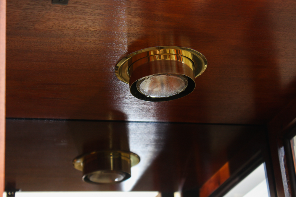 Empire Style Mahogany Veneer China Cabinet by Century