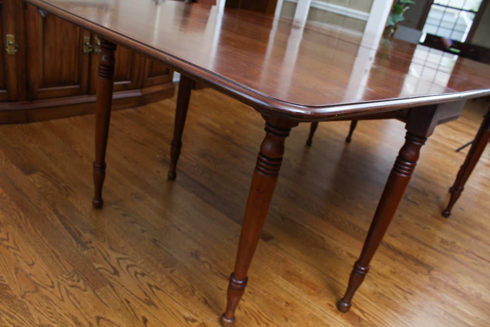 Sheraton Style Cherry Gateleg Dining Table by Pennsylvania House