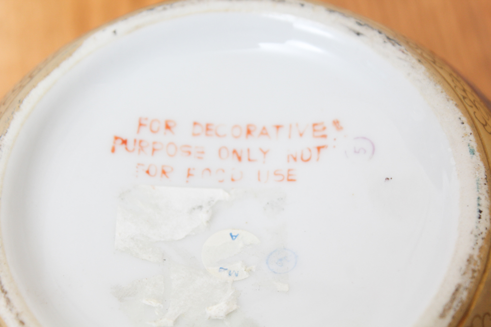 Chinese Porcelain Vase and Ginger Jar