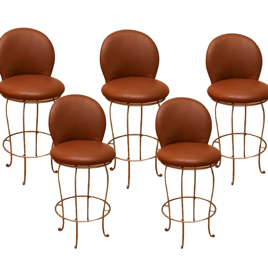 A Group of Counter Stools