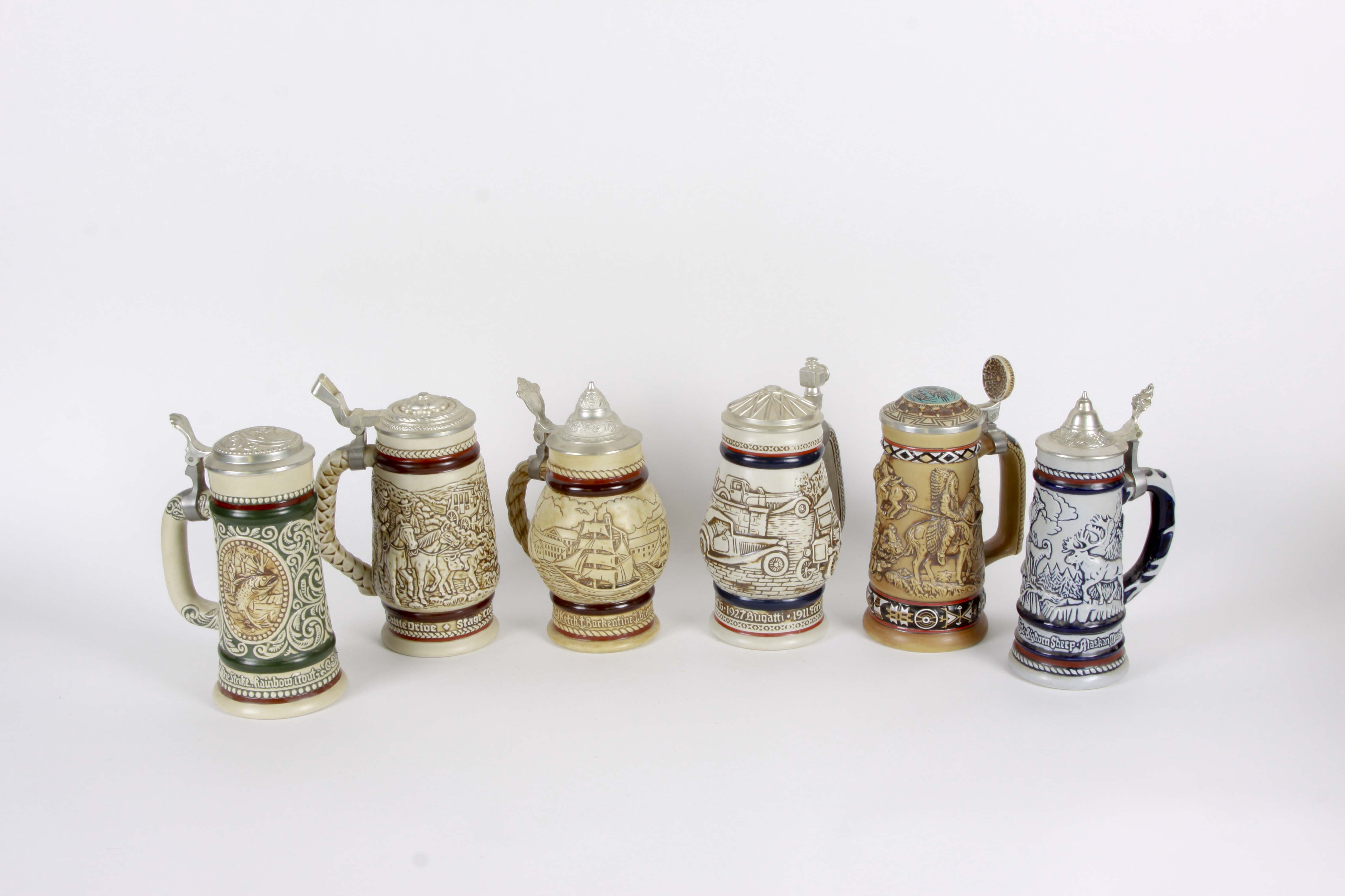 Vintage Collection of Avon Beer Steins