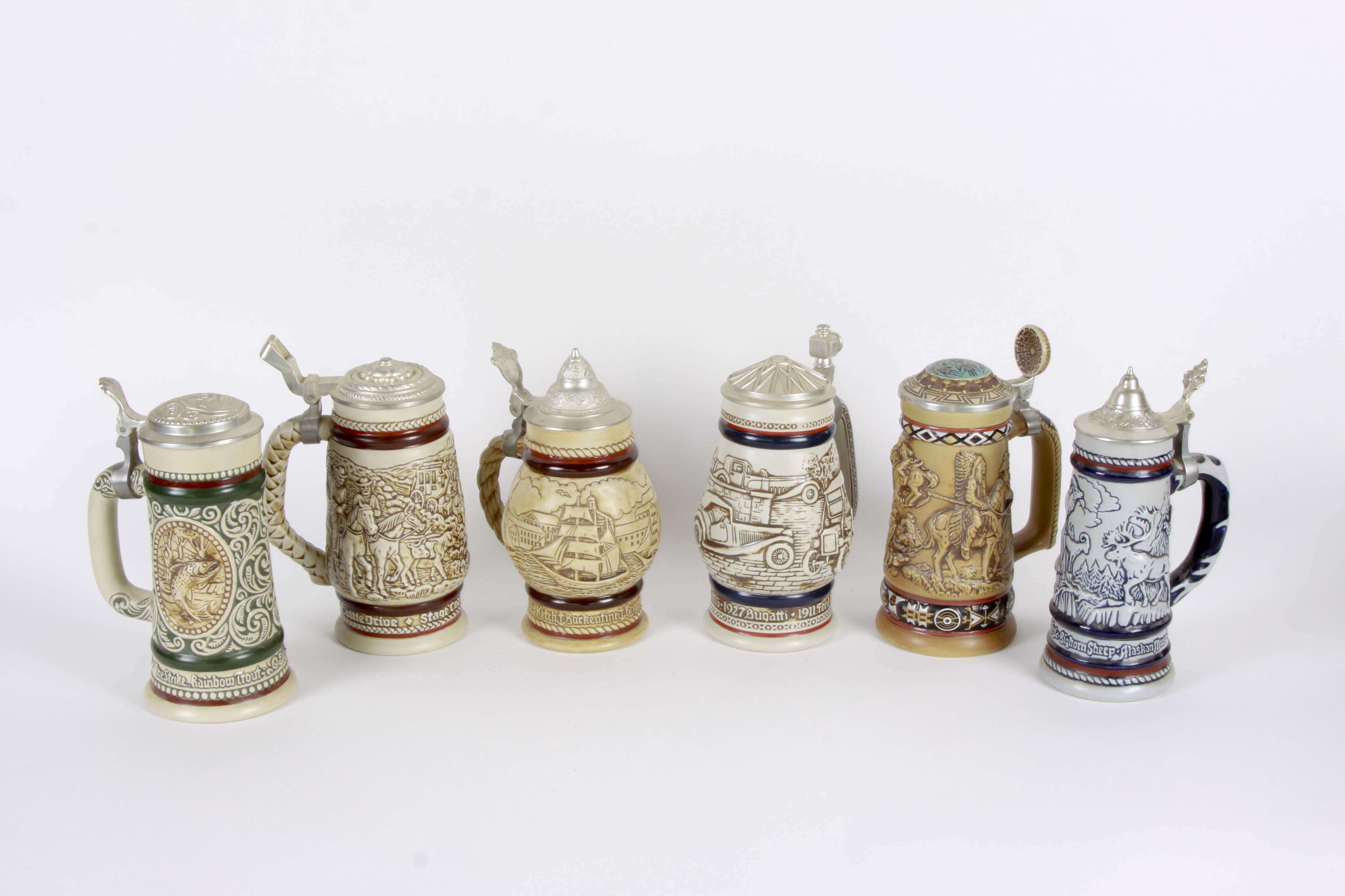 Vintage Collection of Avon Beer Steins