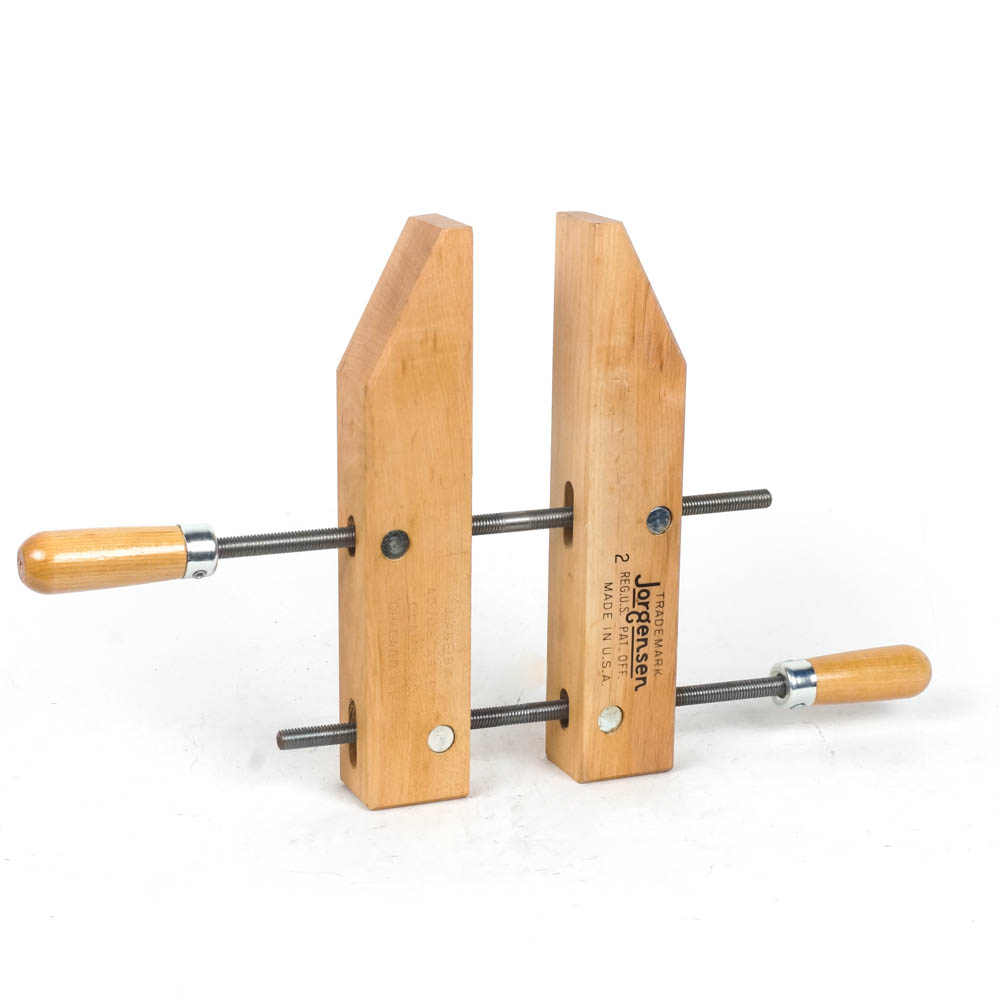 Collection of Large Jorgensen Wooden Clamps