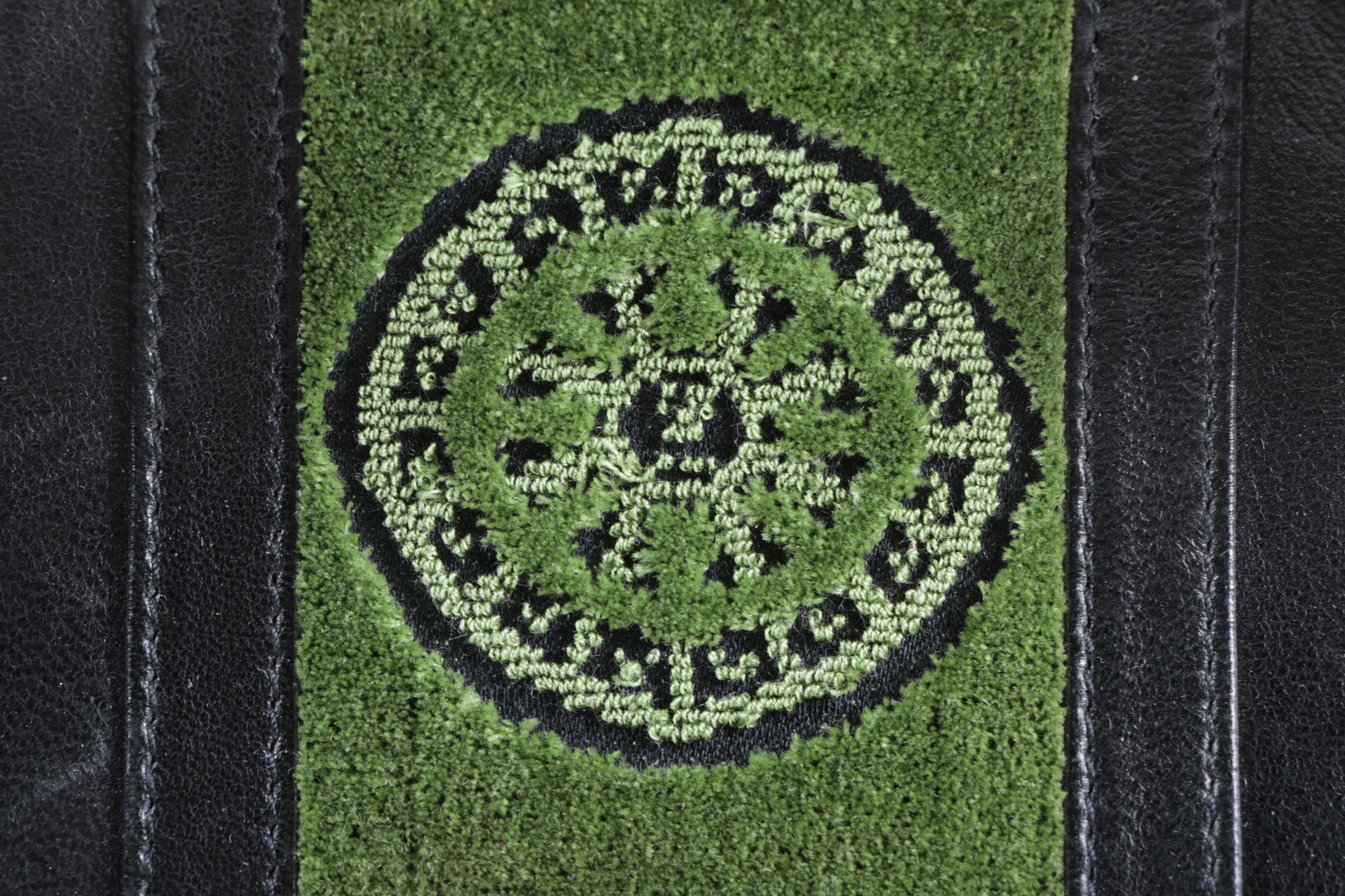 Roberta Di Camerino Black Leather Handbag