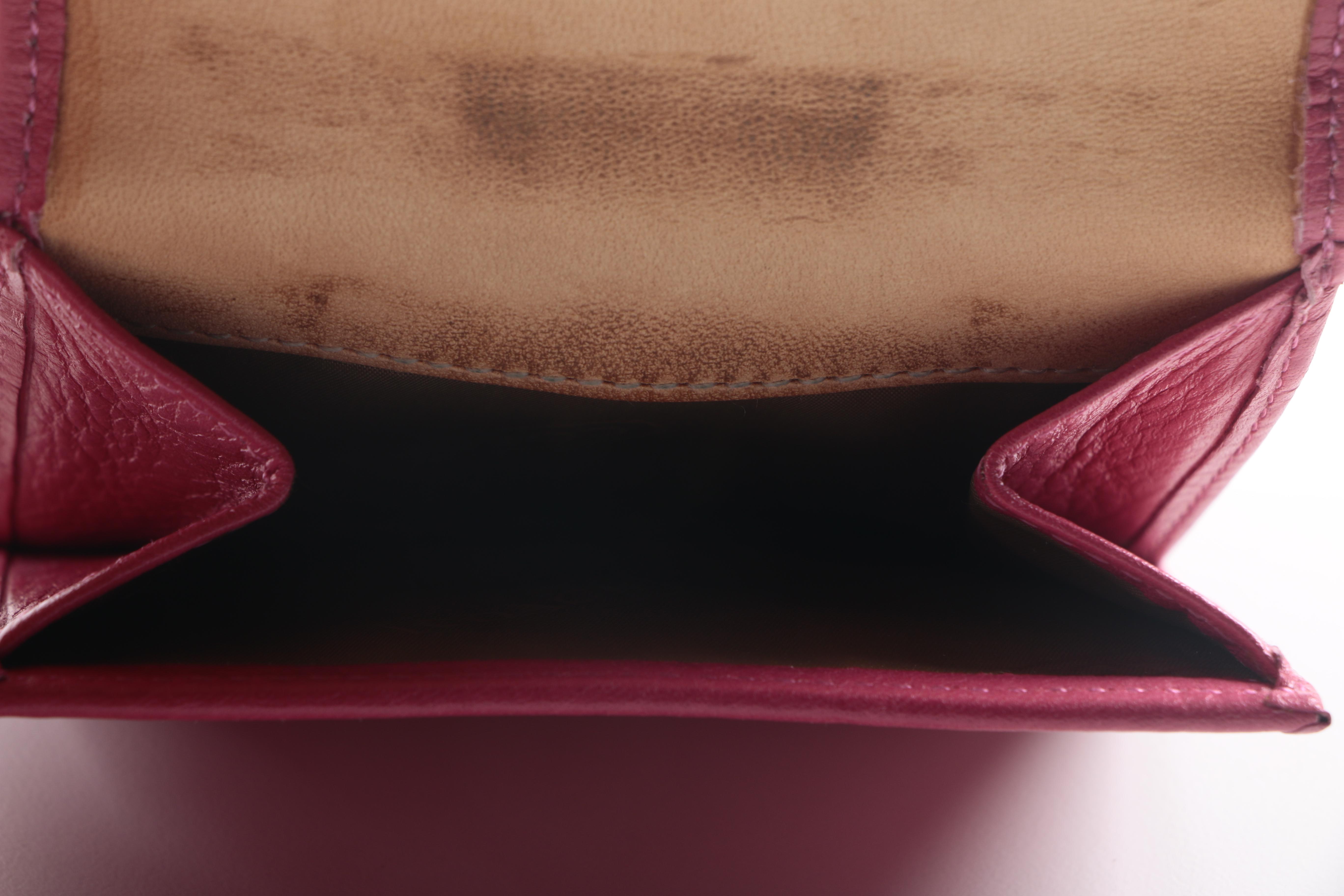 Coach Pink Suede Purse and Wallet