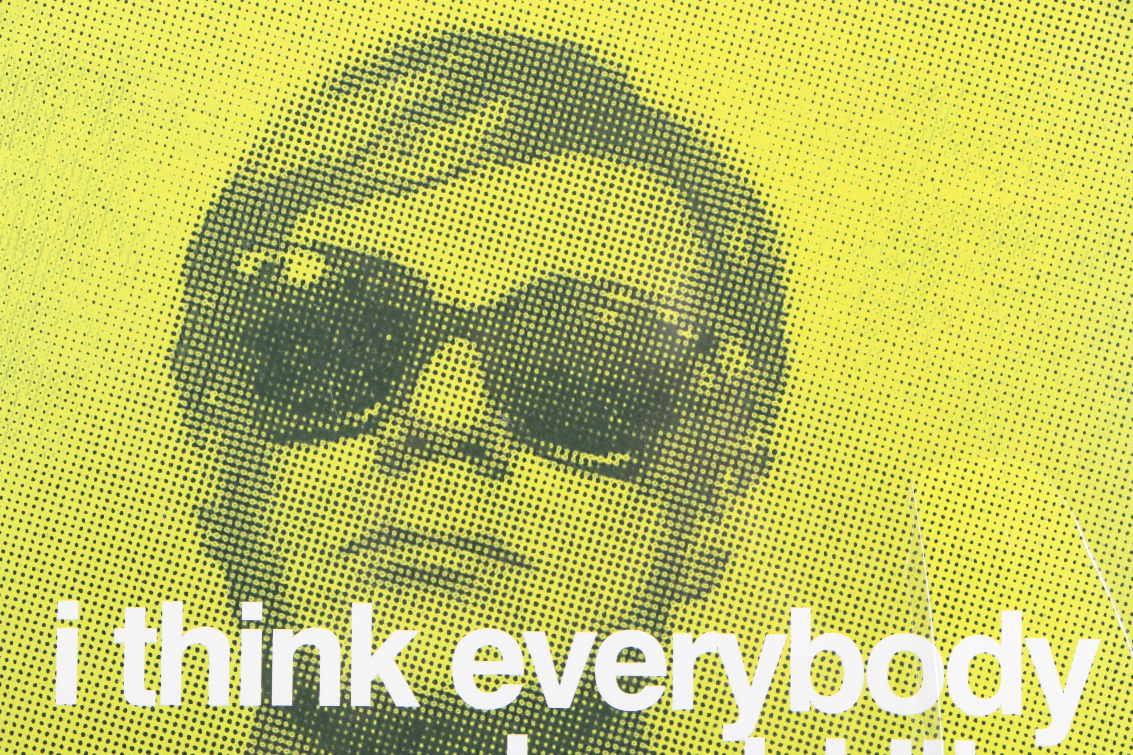 Offset Lithograph Posters of Andy Warhol Quotes