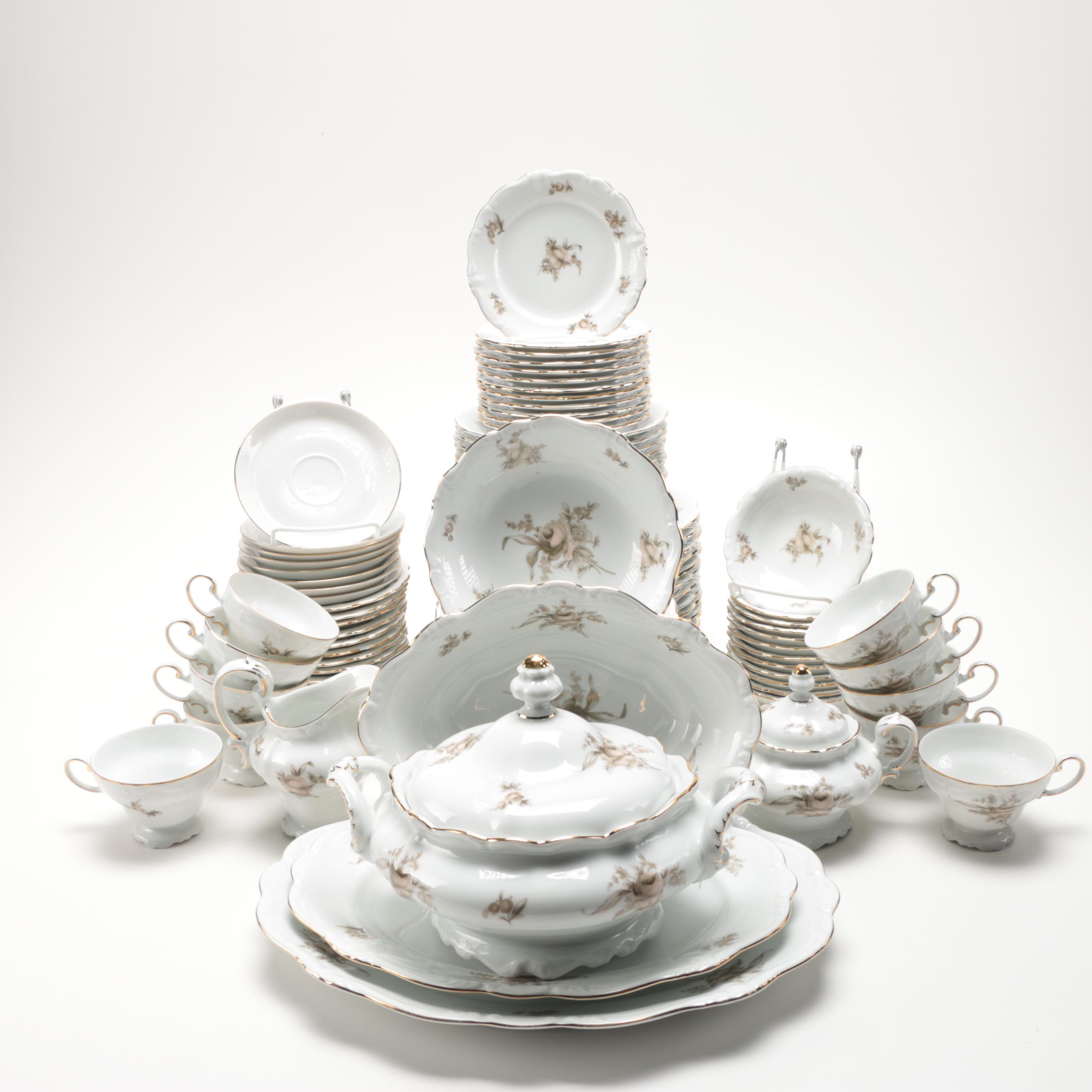 Johann Haviland "Sepia Rose" China