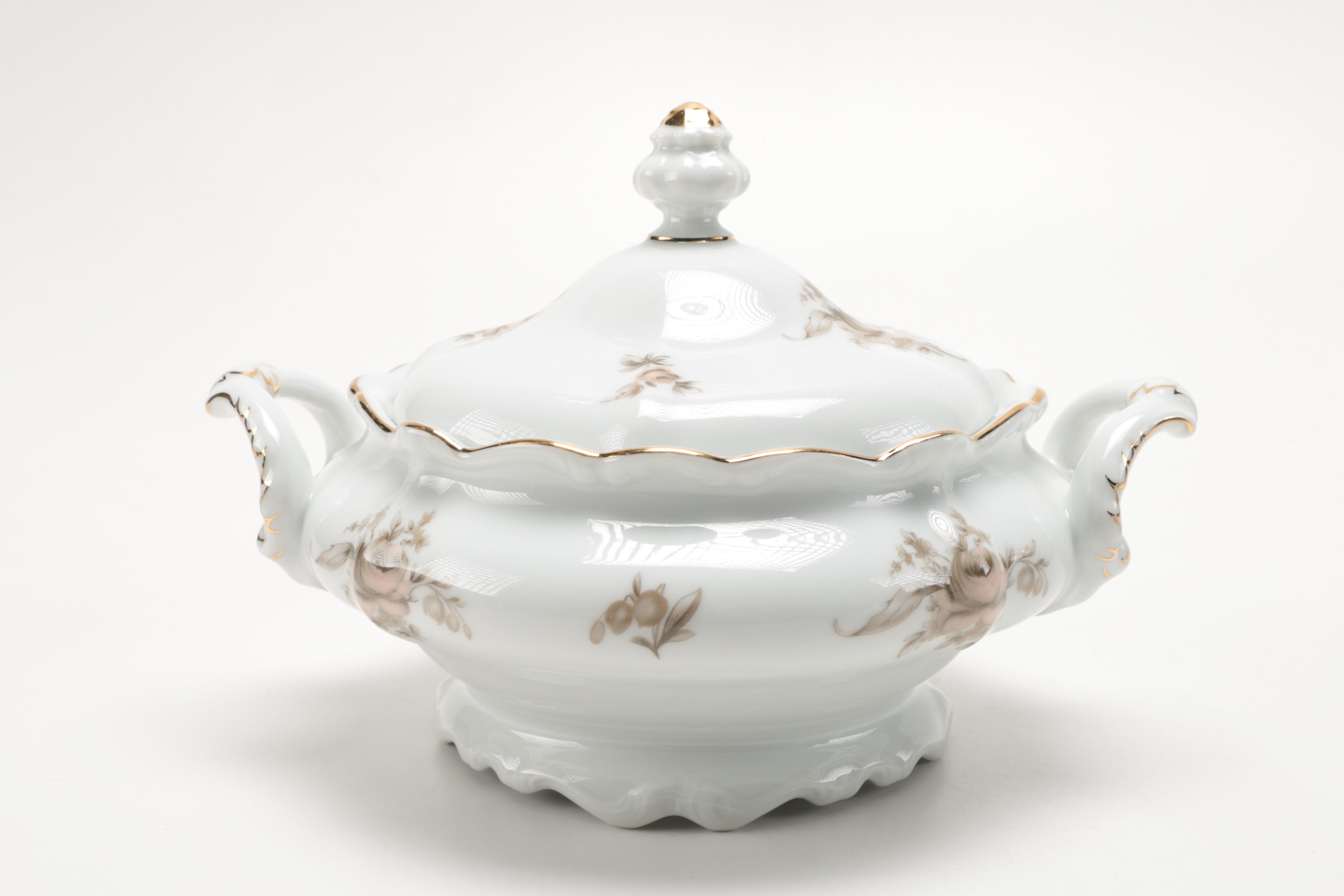 Johann Haviland "Sepia Rose" China