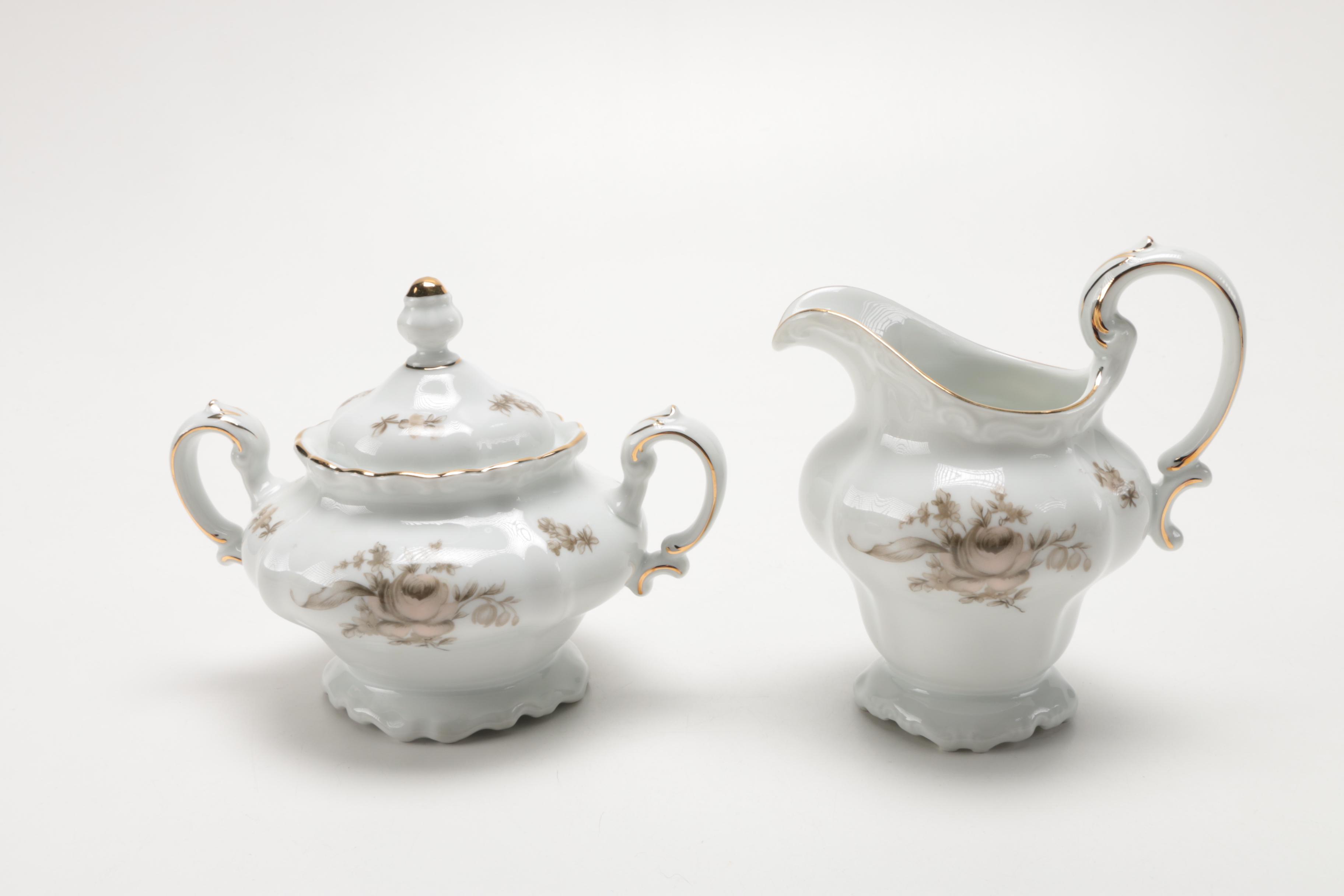 Johann Haviland "Sepia Rose" China