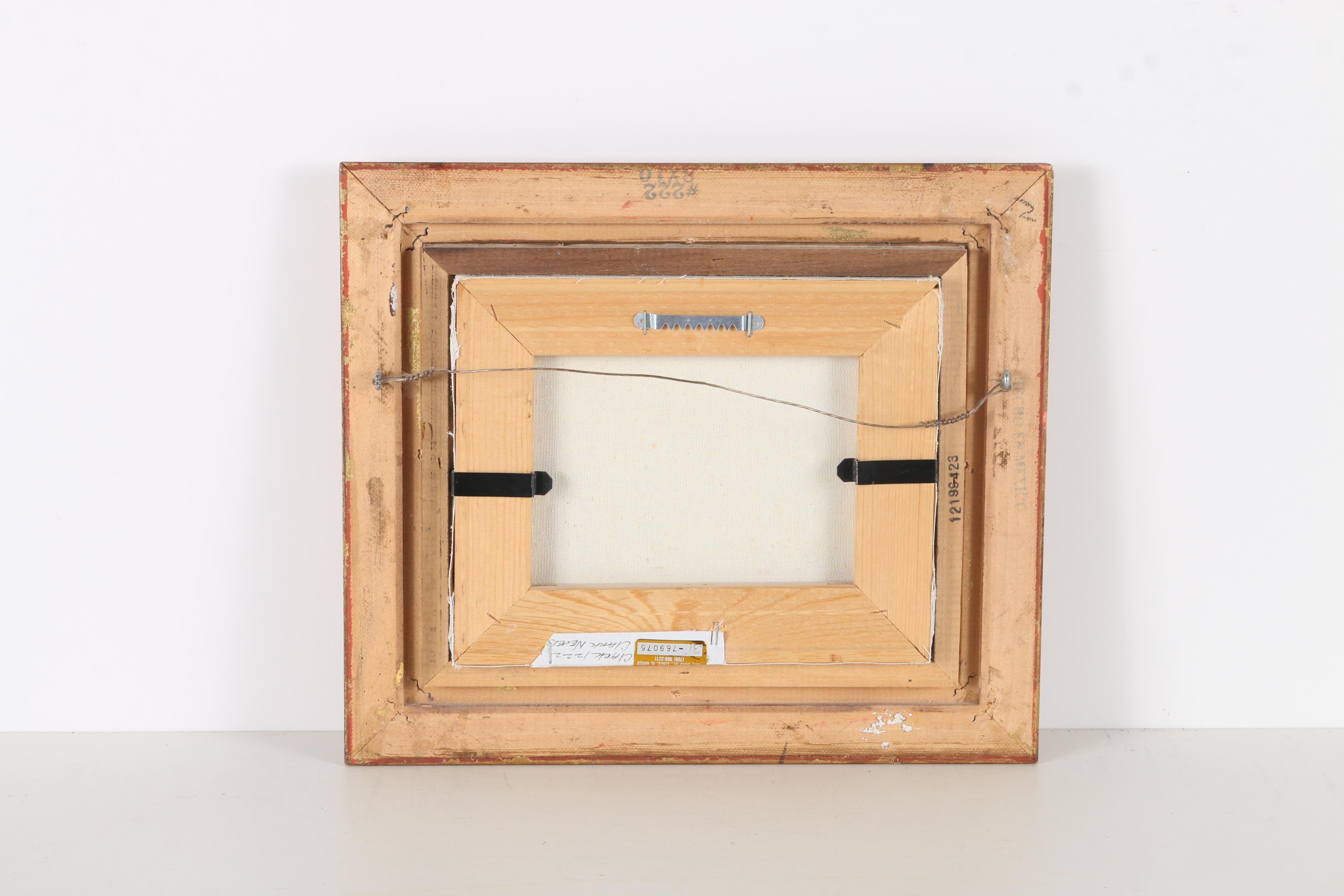 Burnett Oil Painting On Canvas of Harbor Scene