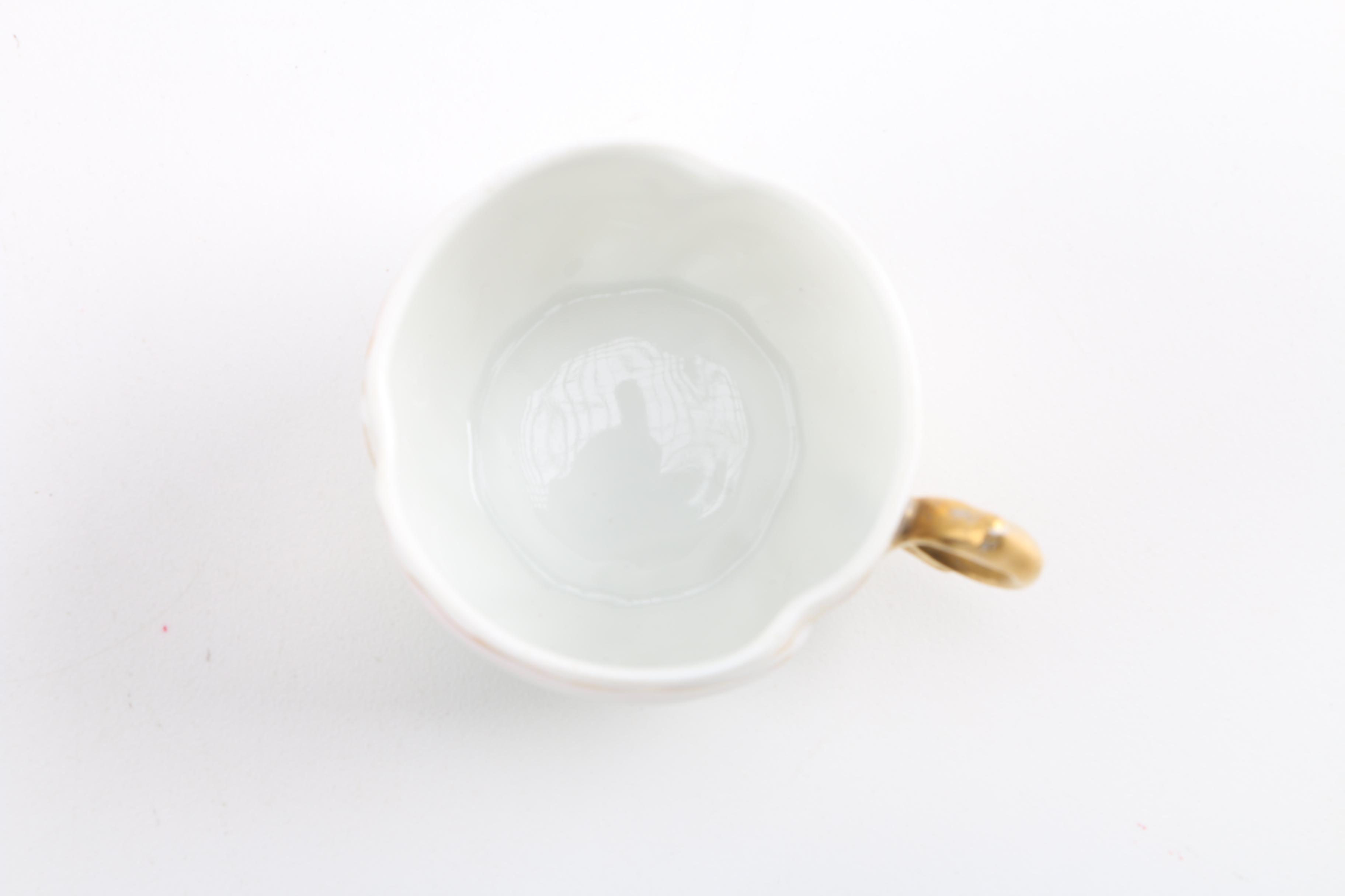 Decorative Porcelain Tea Cups and Saucers Including Tishenreuth