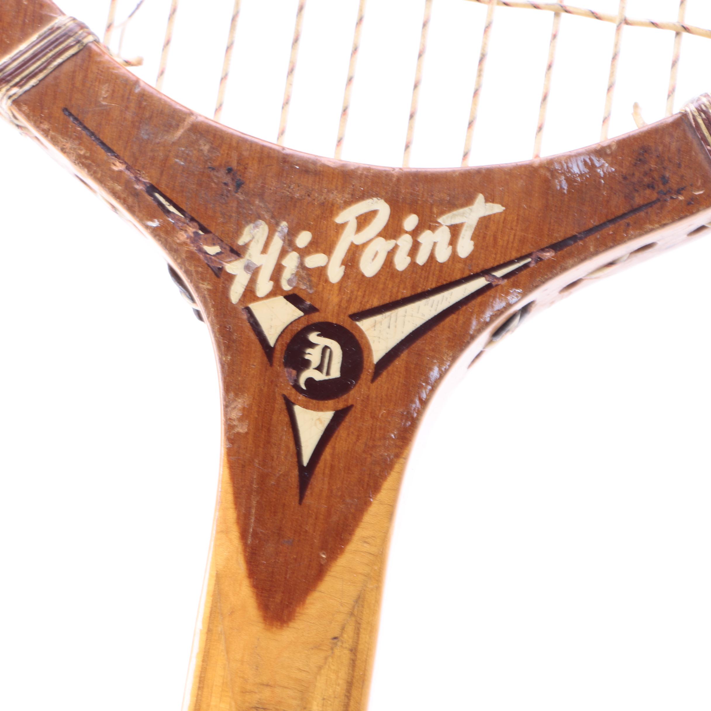 Vintage Wooden Tennis Rackets