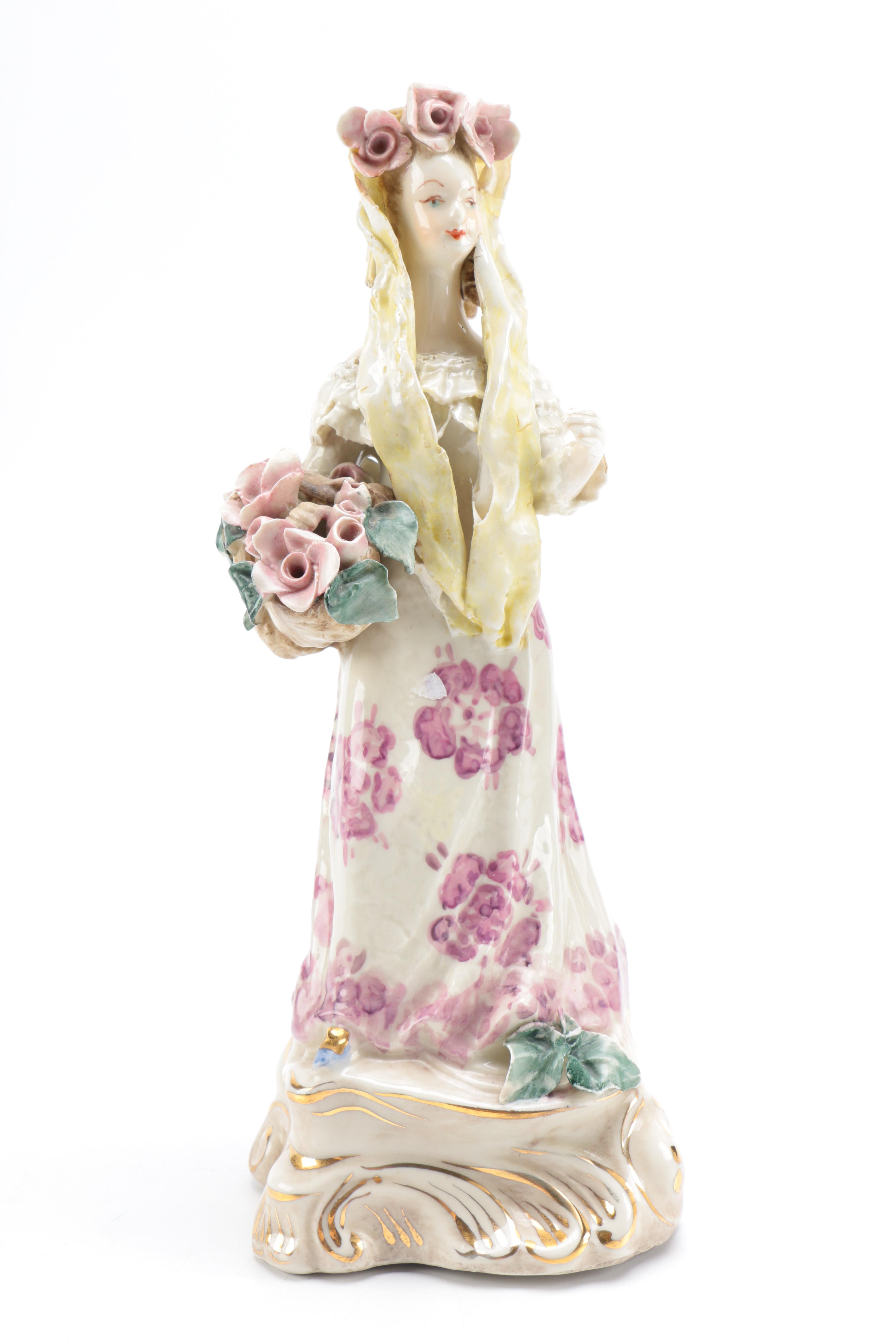 Vintage 1950's Cordey Porcelain Figurines
