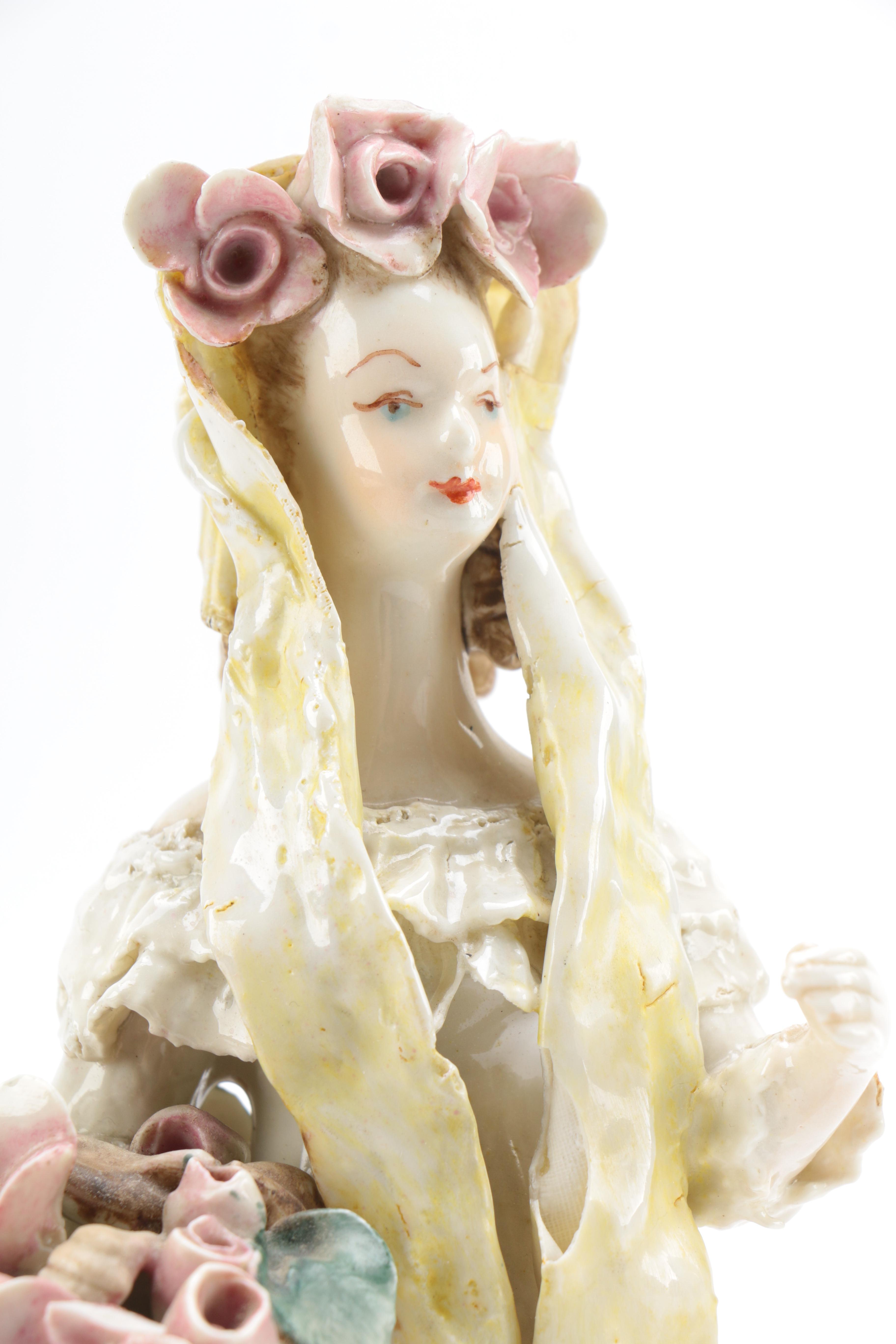 Vintage 1950's Cordey Porcelain Figurines