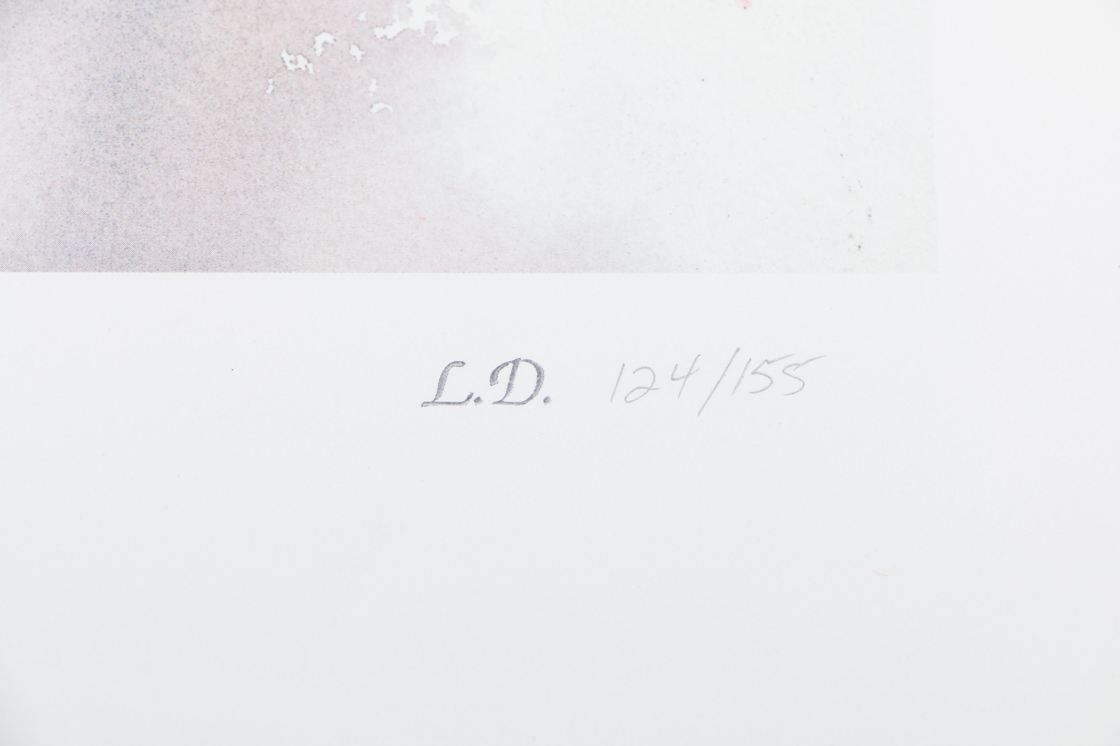 Limited Edition Offset Lithographs After Lynn Donoghue of Pears and Flowers