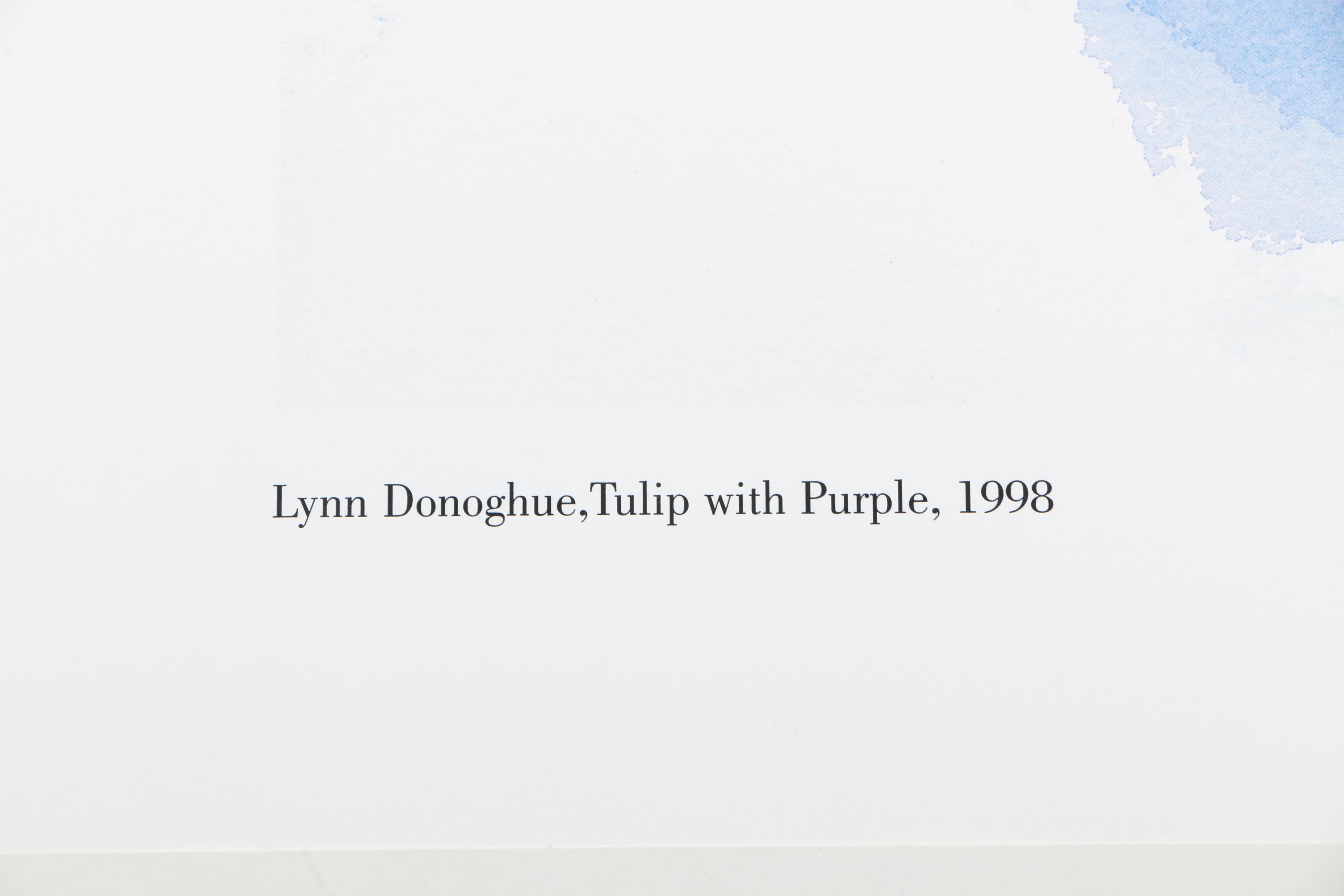 Limited Edition Offset Lithographs After Lynn Donoghue of Pears and Flowers