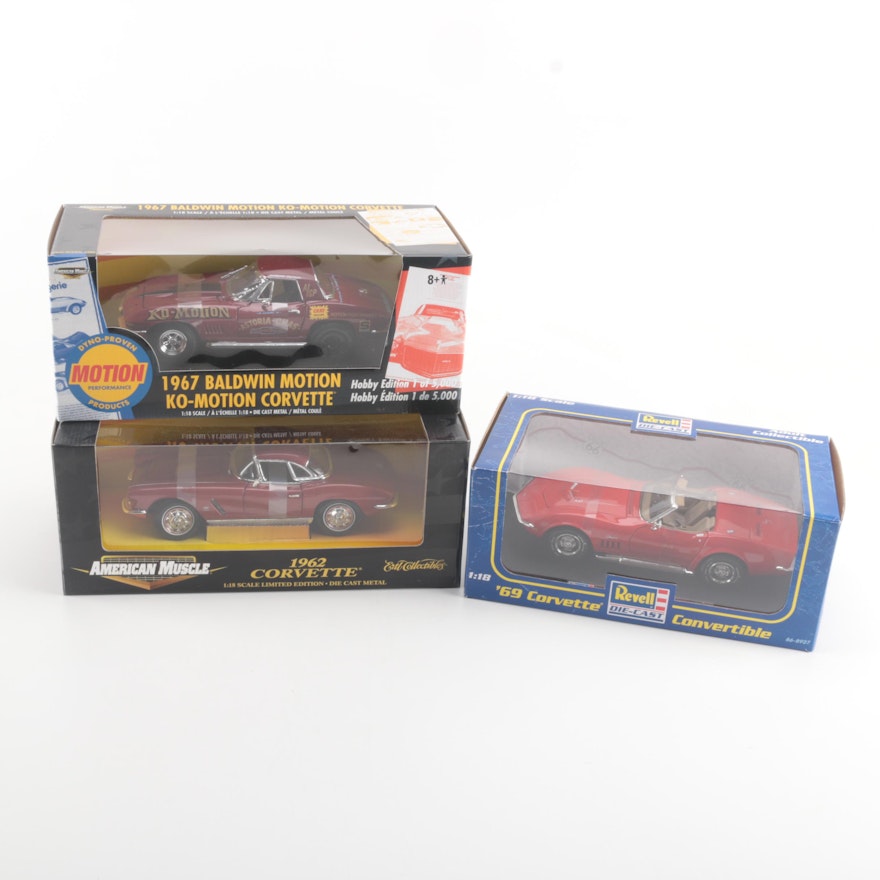 Die-Cast Cars Including Revell and American Muscle