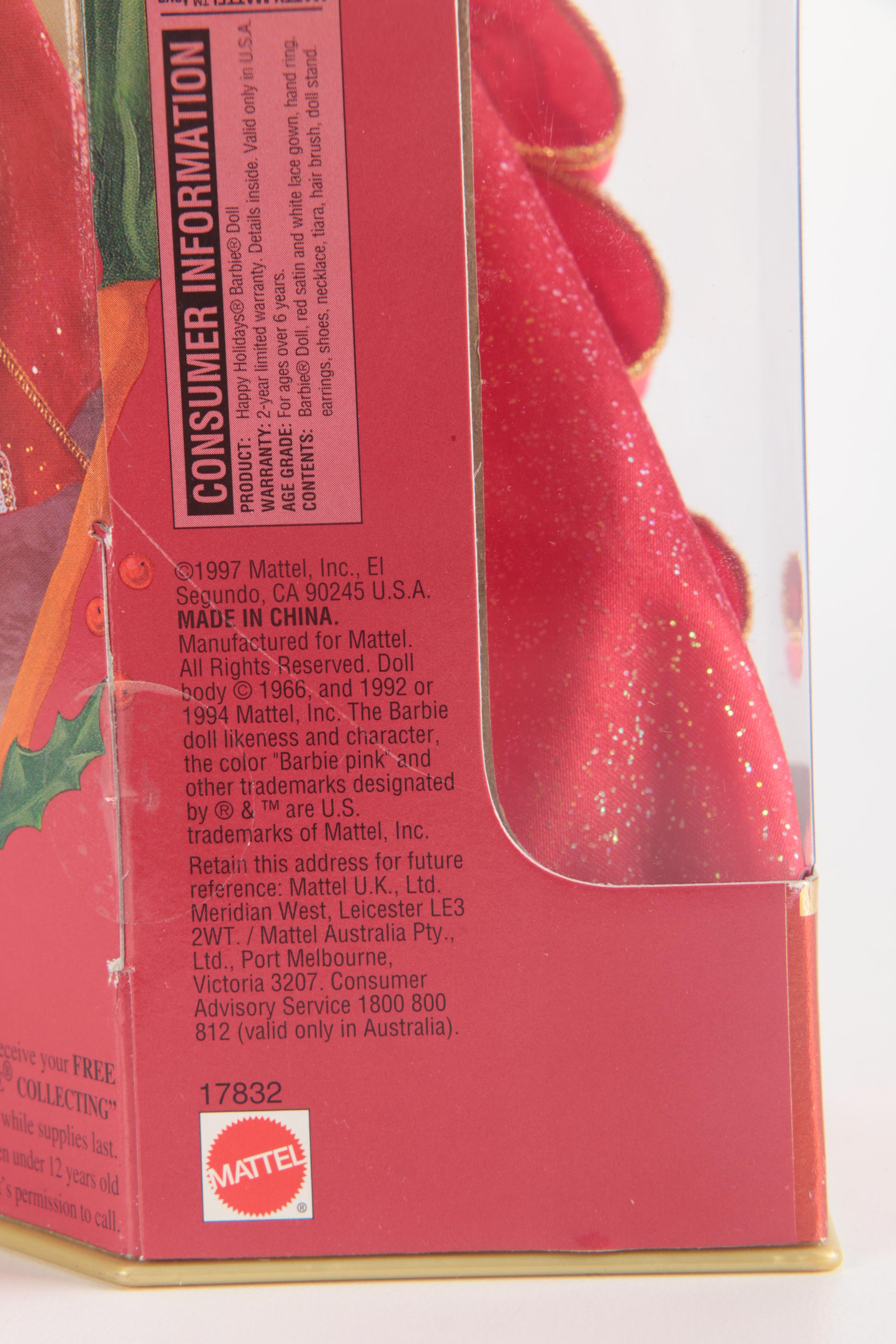 Holiday Edition "Barbie" Dolls