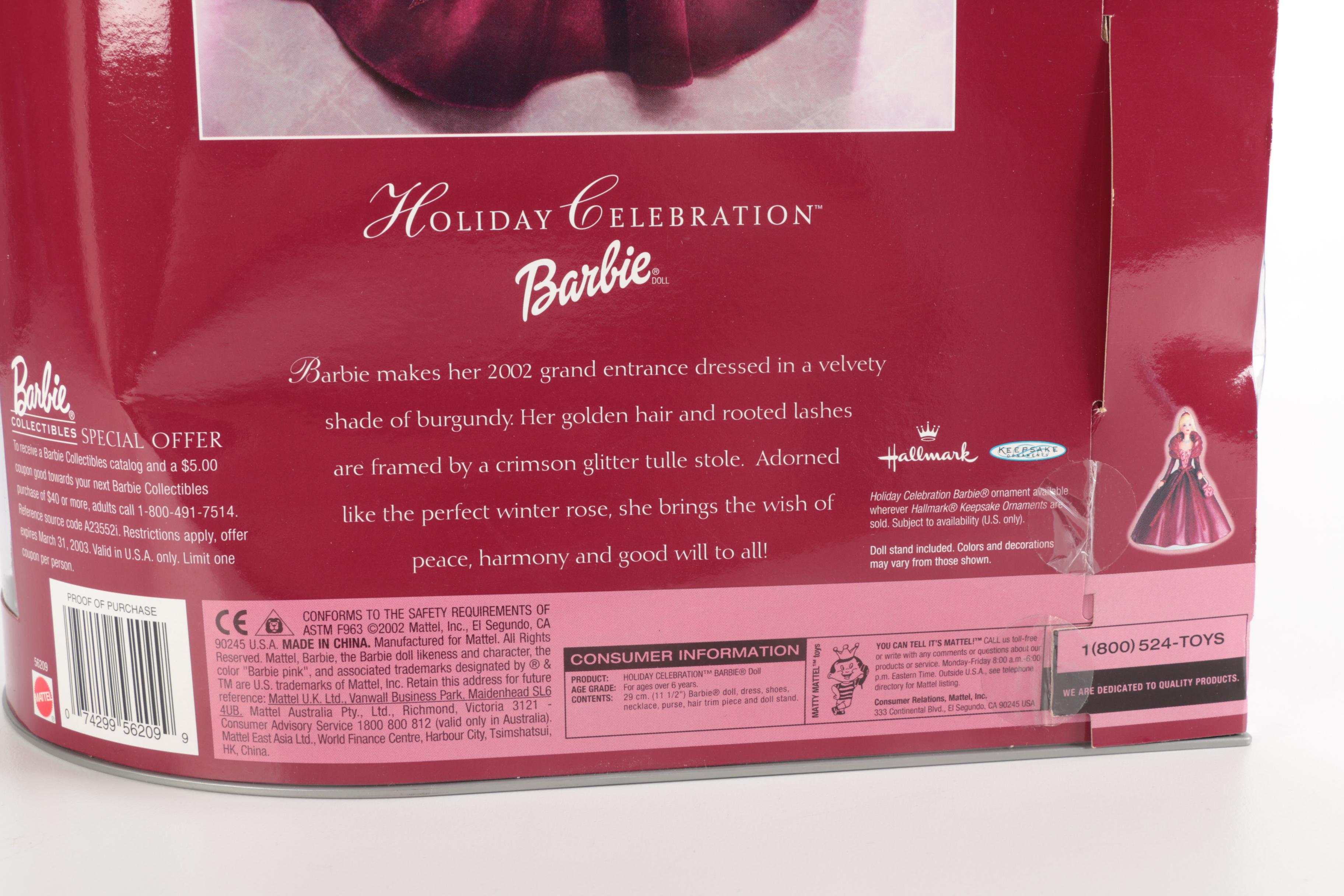 Holiday Edition "Barbie" Dolls