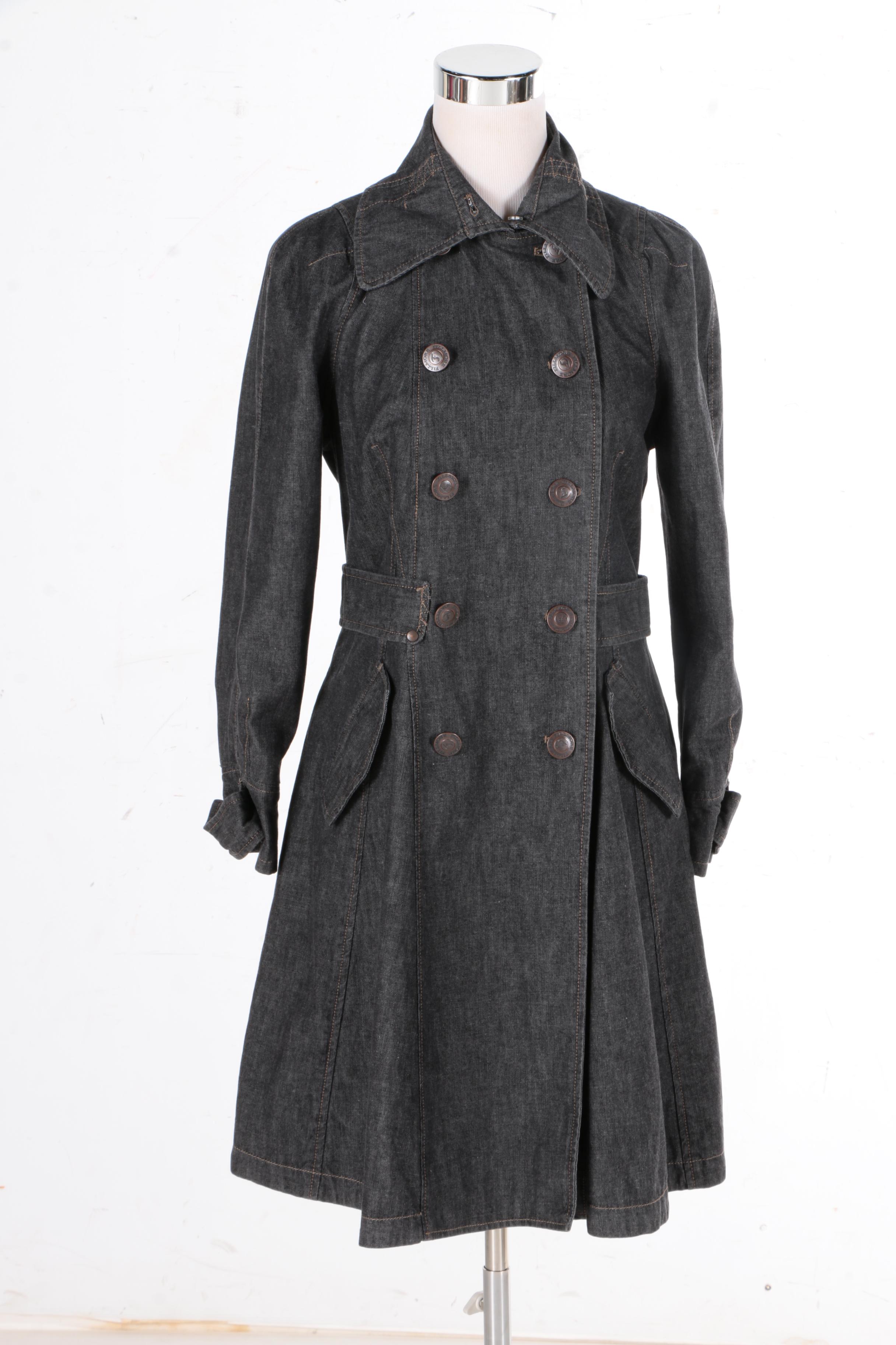 Fillmore American Rock Women's Trench Coat