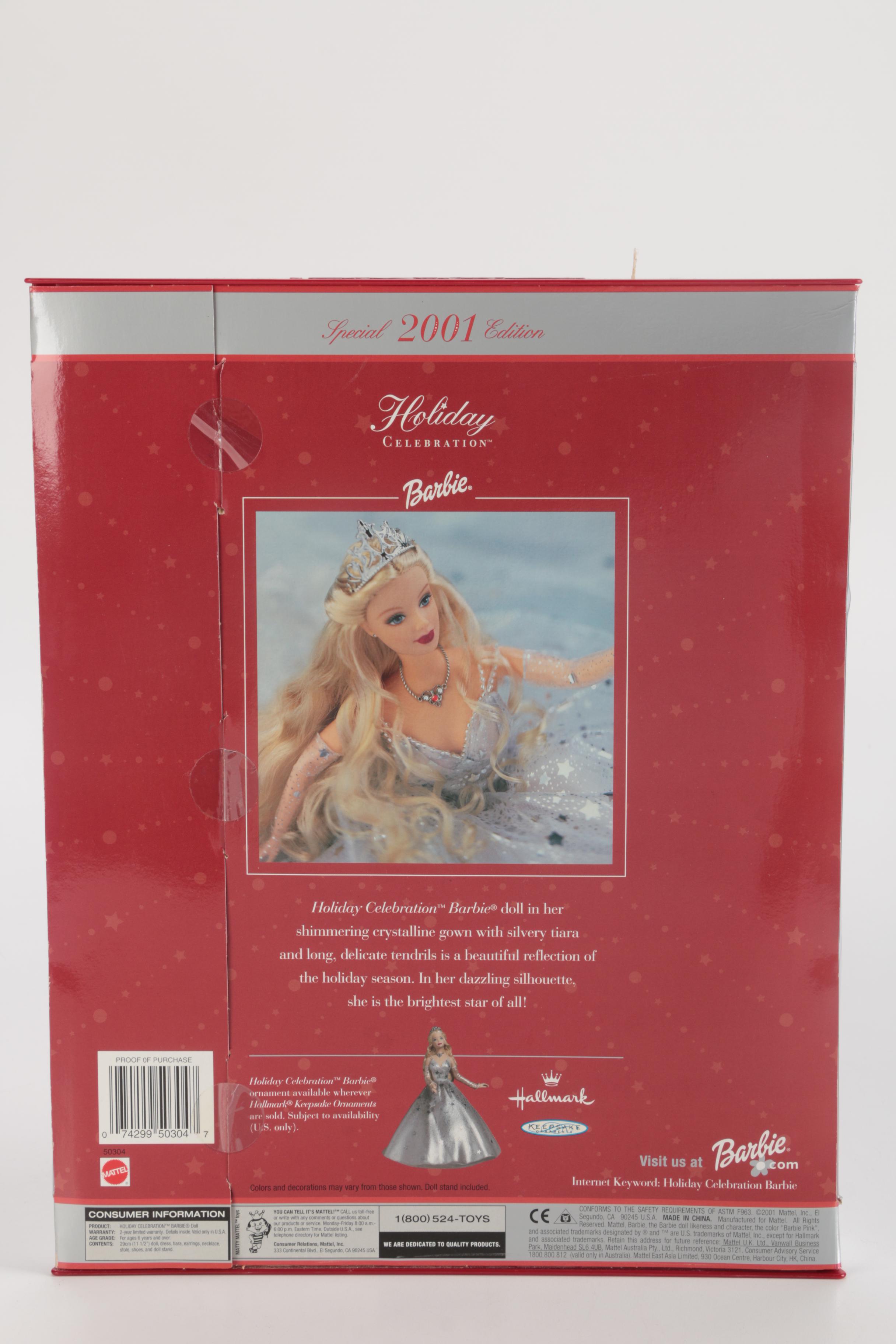 Holiday Edition "Barbie" Dolls