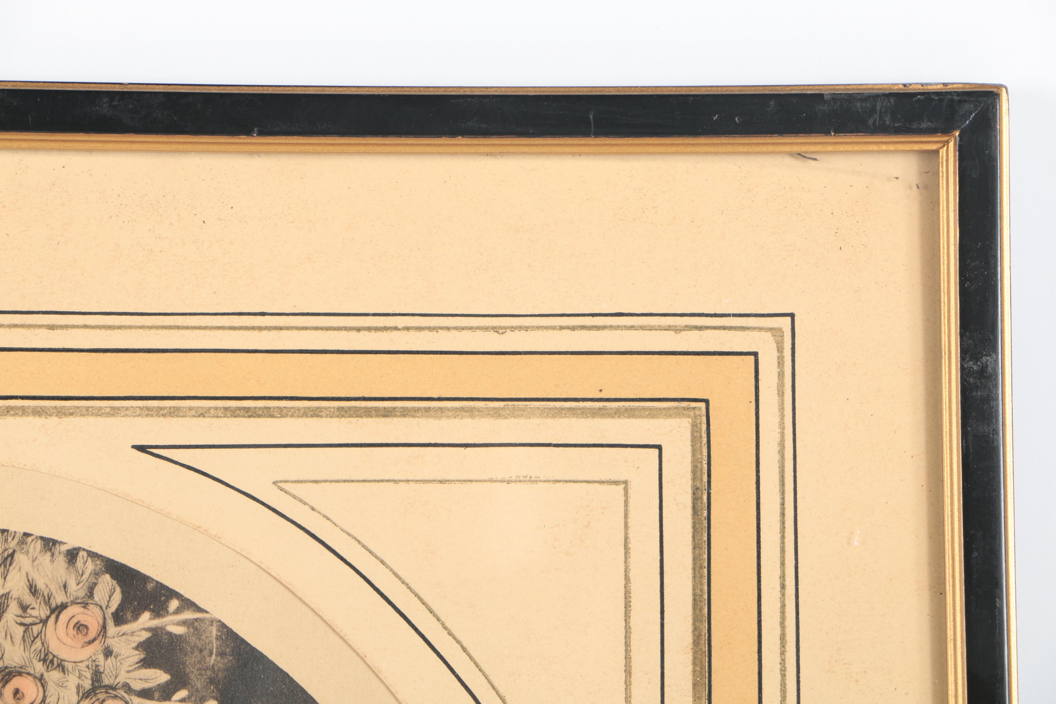 Lithograph After Louis Icart's Illustration of a Dancer