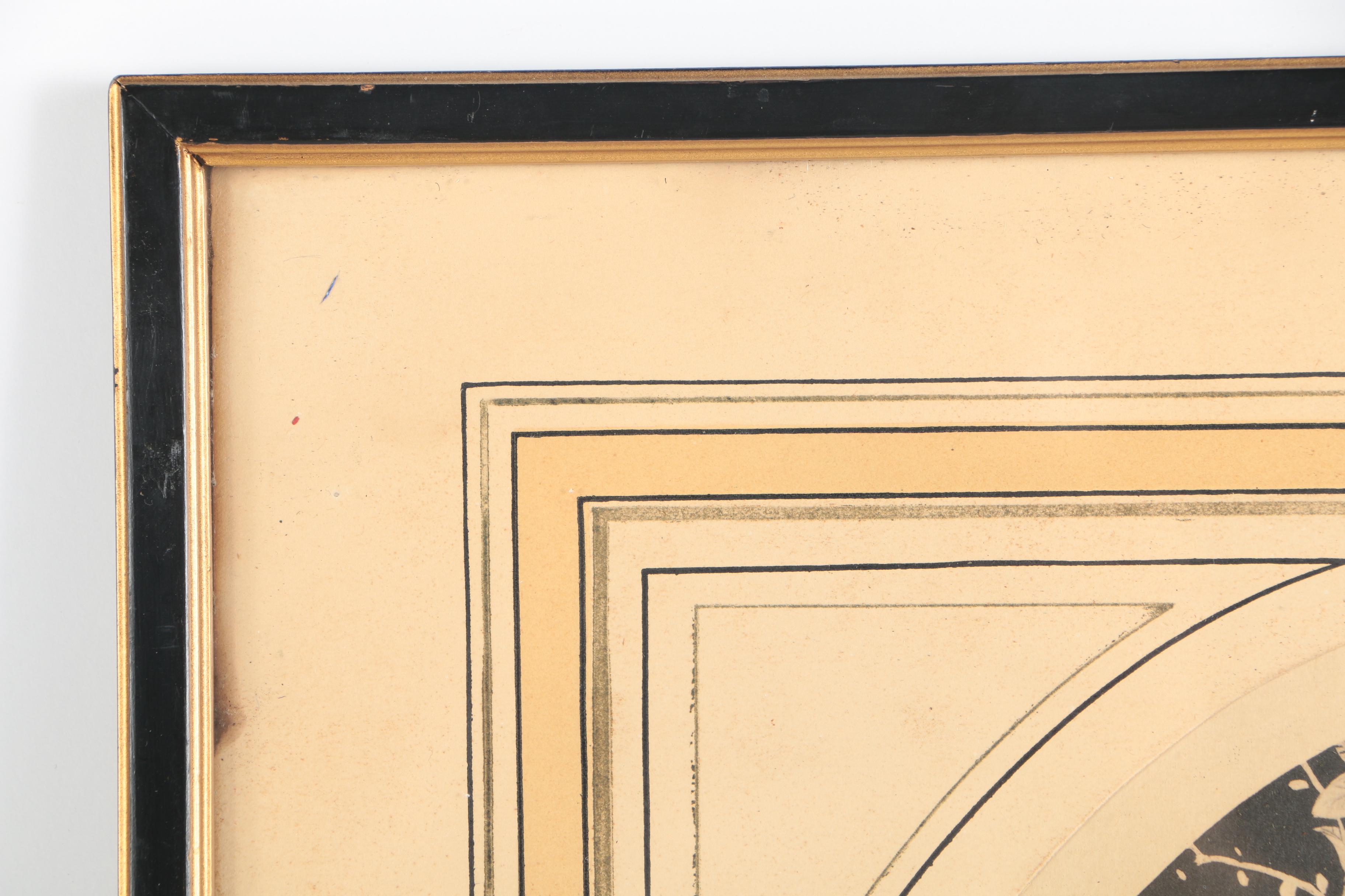 Lithograph After Louis Icart's Illustration of a Dancer