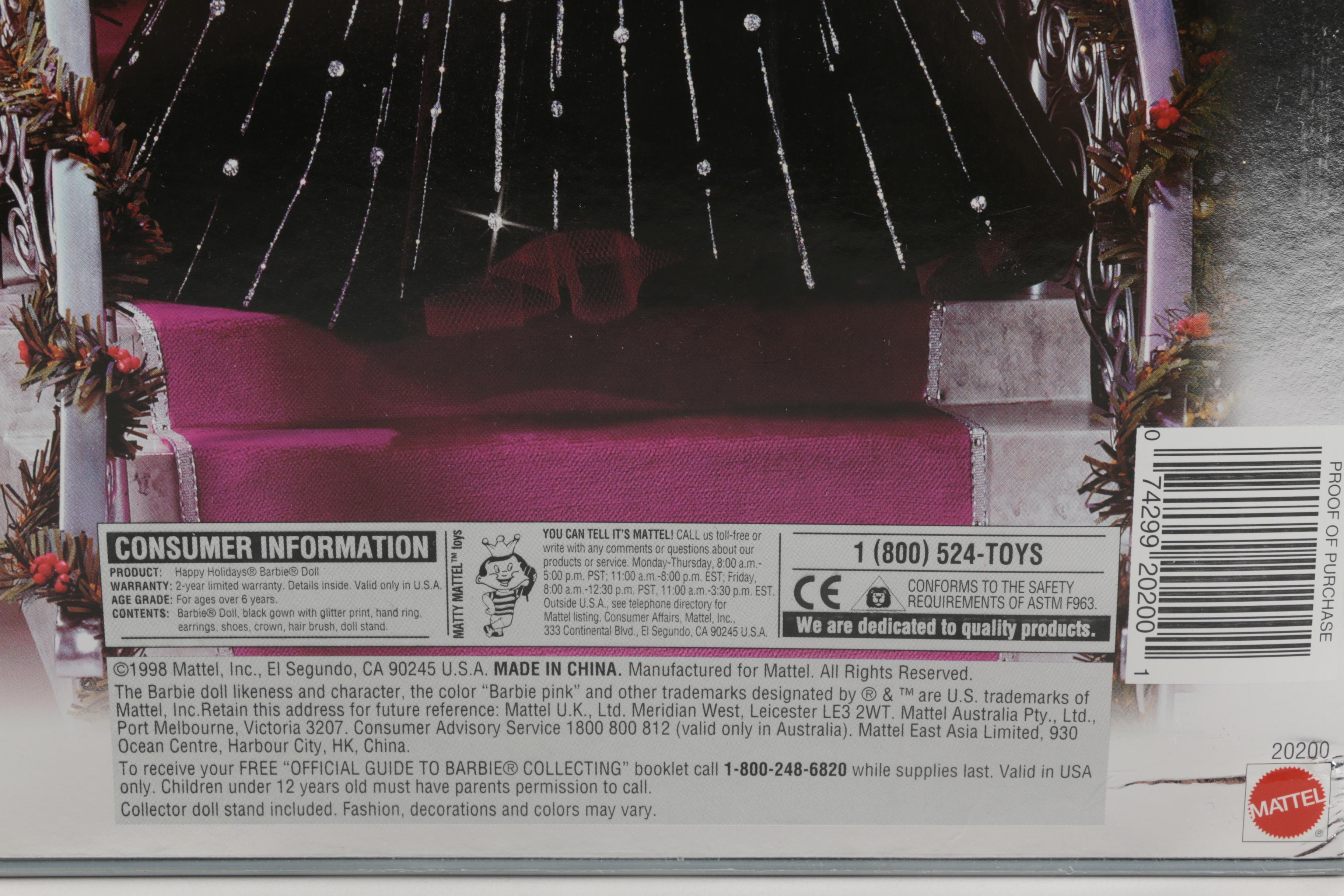 Holiday Edition "Barbie" Dolls