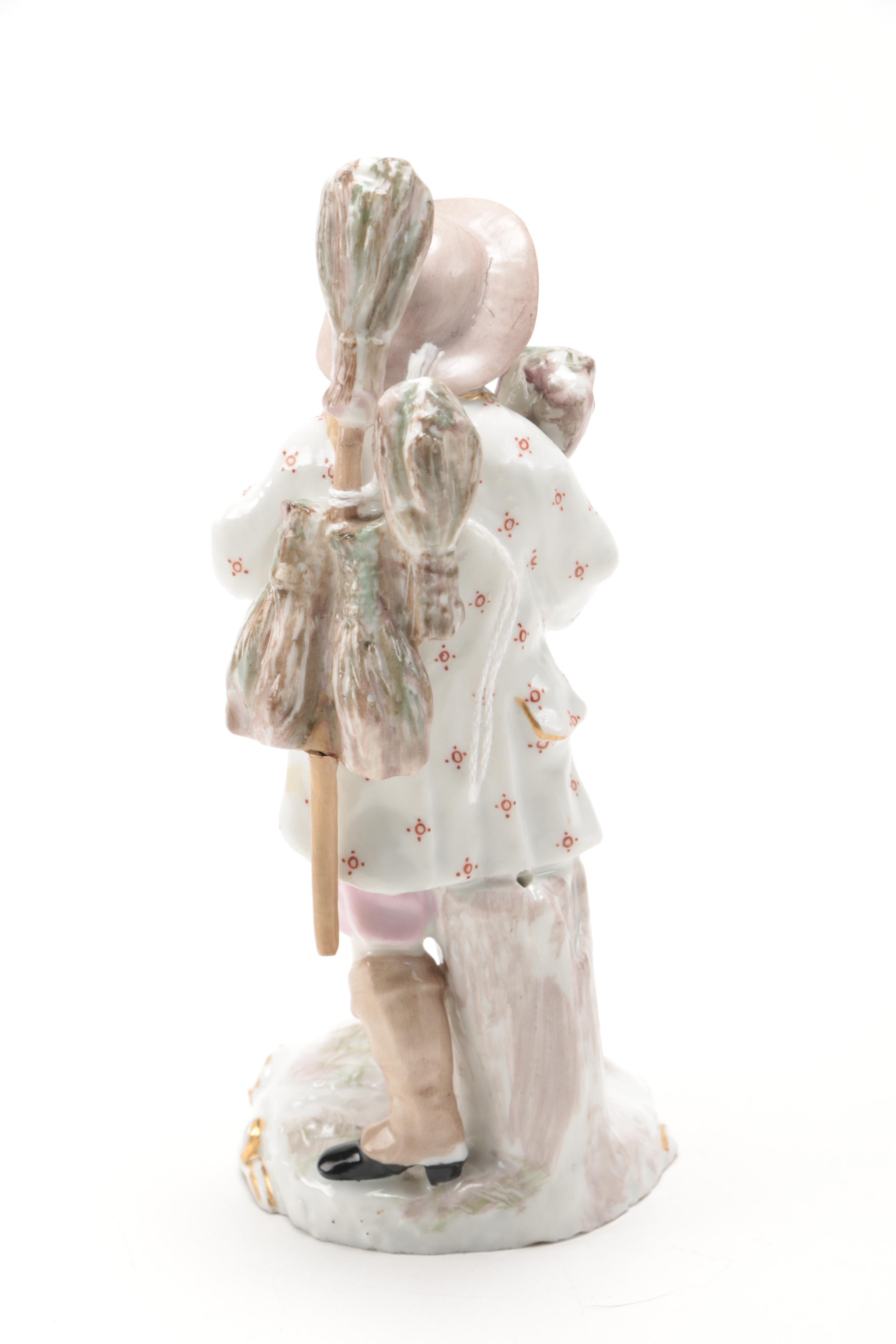 Assortment of Ceramic Figures Including Samson Edme et Cie