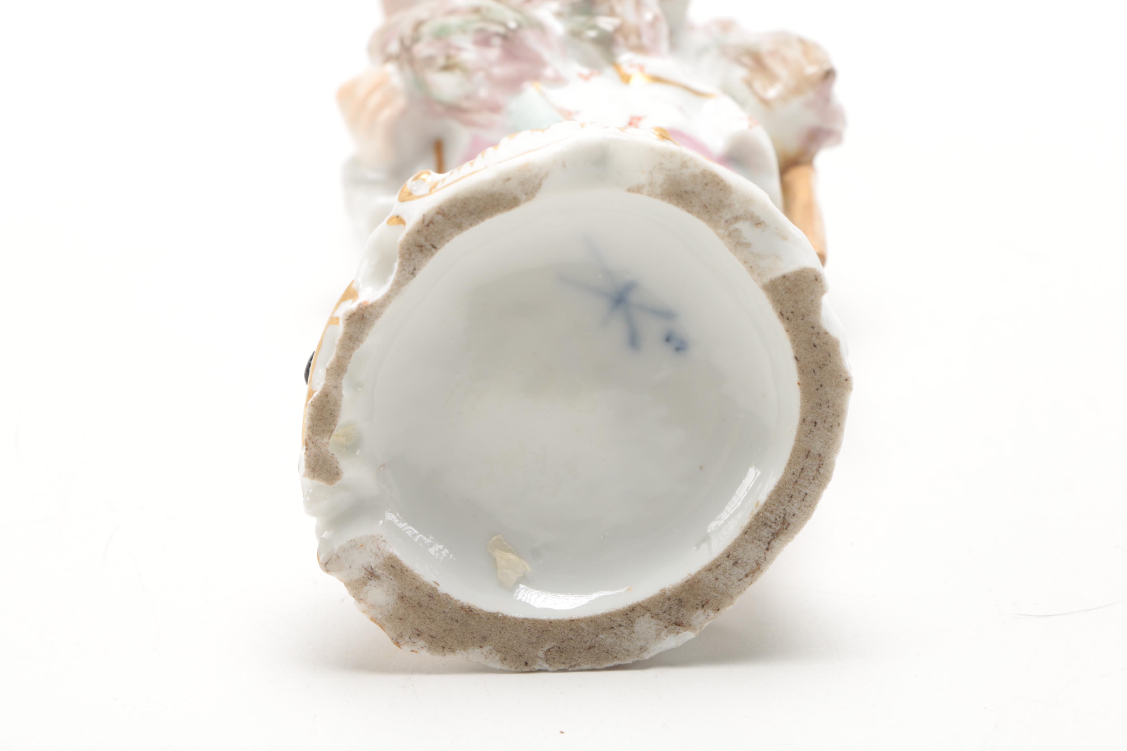 Assortment of Ceramic Figures Including Samson Edme et Cie