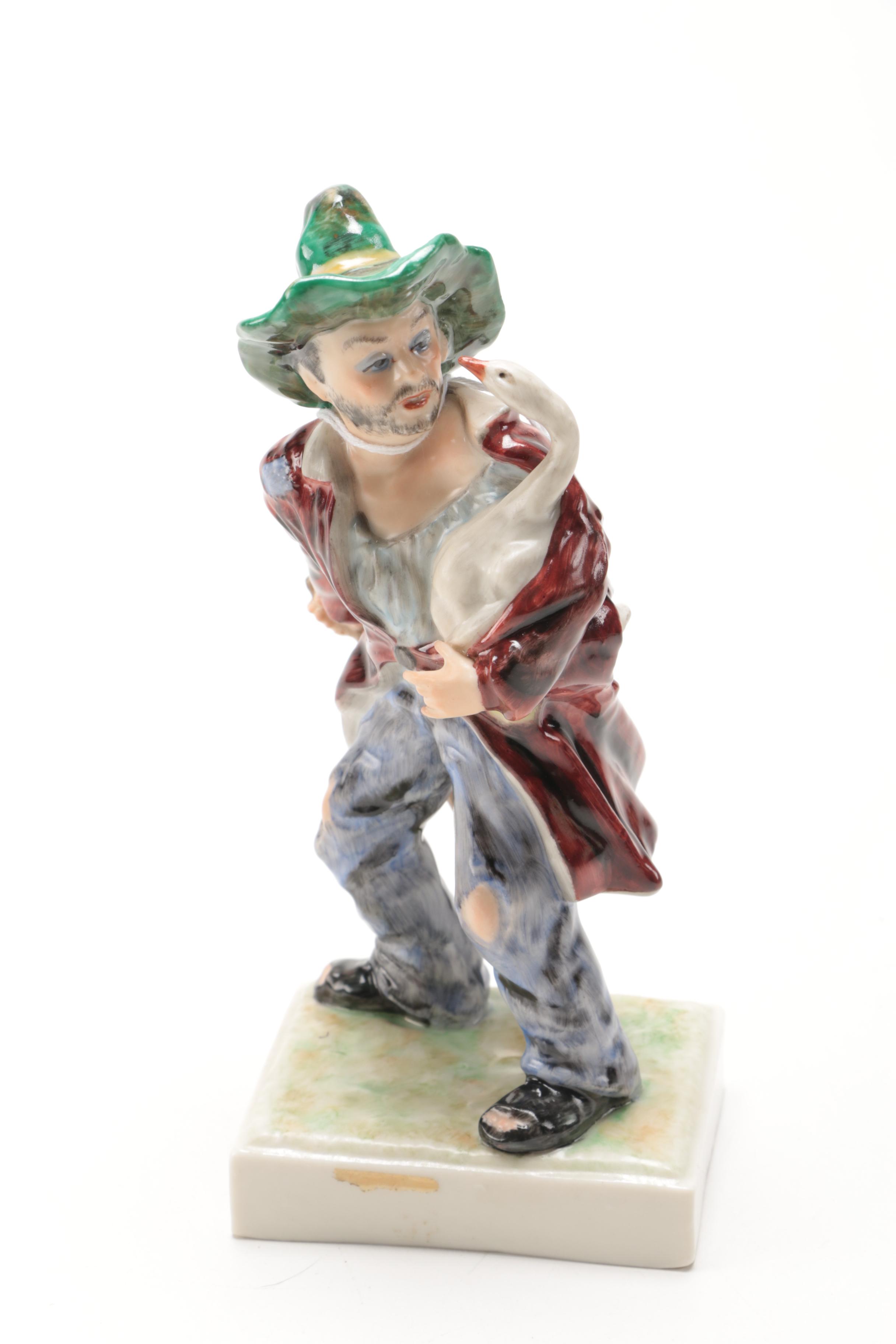 Assortment of Ceramic Figures Including Samson Edme et Cie