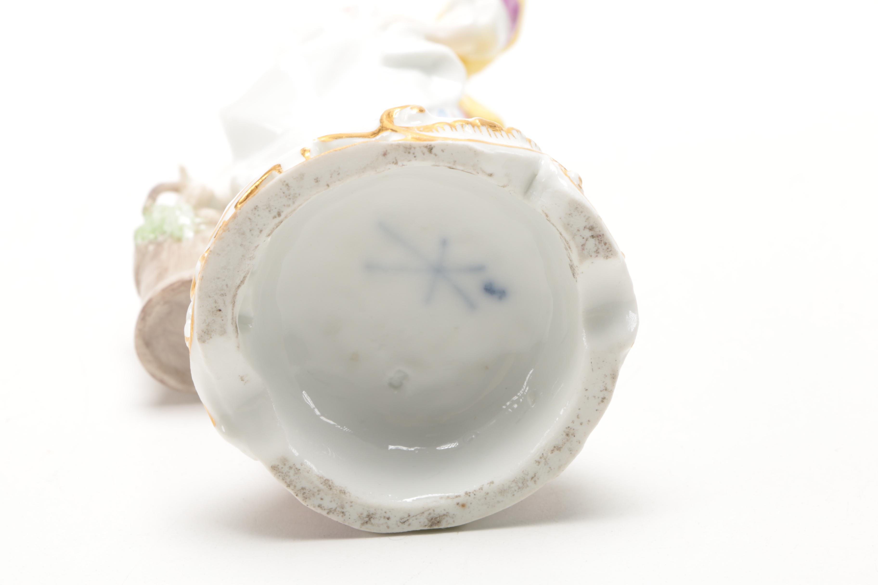 Assortment of Ceramic Figures Including Samson Edme et Cie